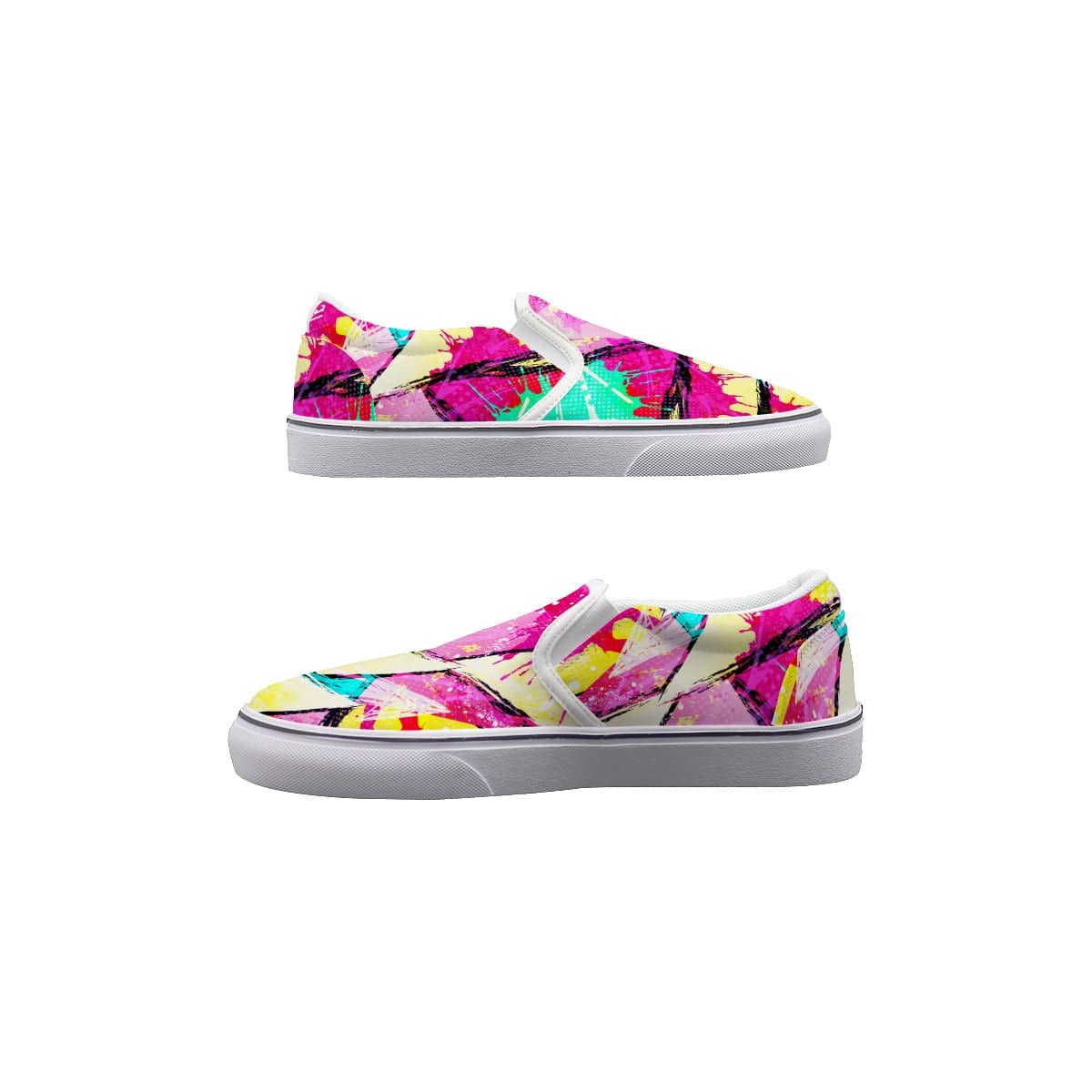 Yoycol Magenta Pop - Women's Slip On Sneakers