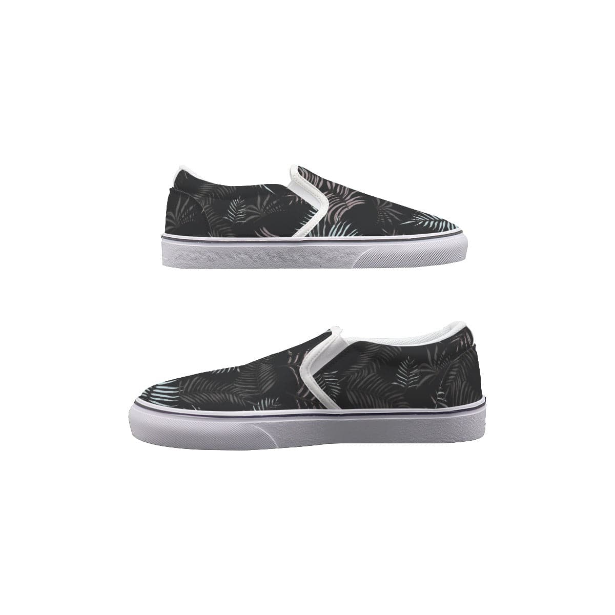 Yoycol Night Palms - sWomen's Slip On Sneakers