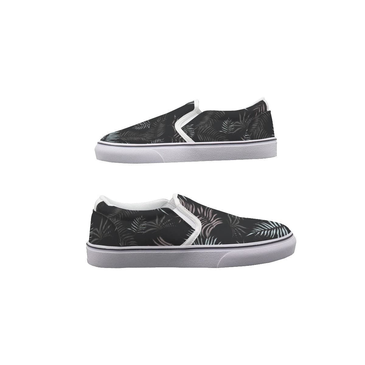 Yoycol Night Palms - sWomen's Slip On Sneakers