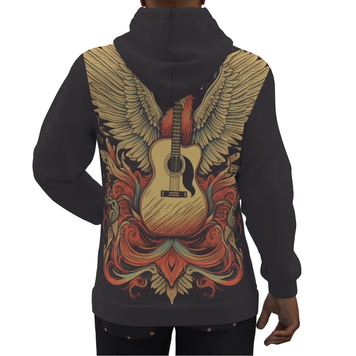 Yoycol Phoenix Guitarra - Men's Pullover Hoodie