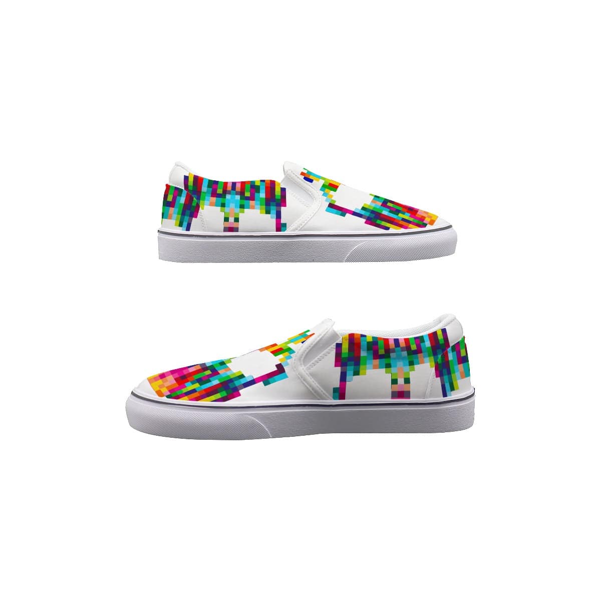 Yoycol Pointillism Parade - Women's Slip On Sneakers