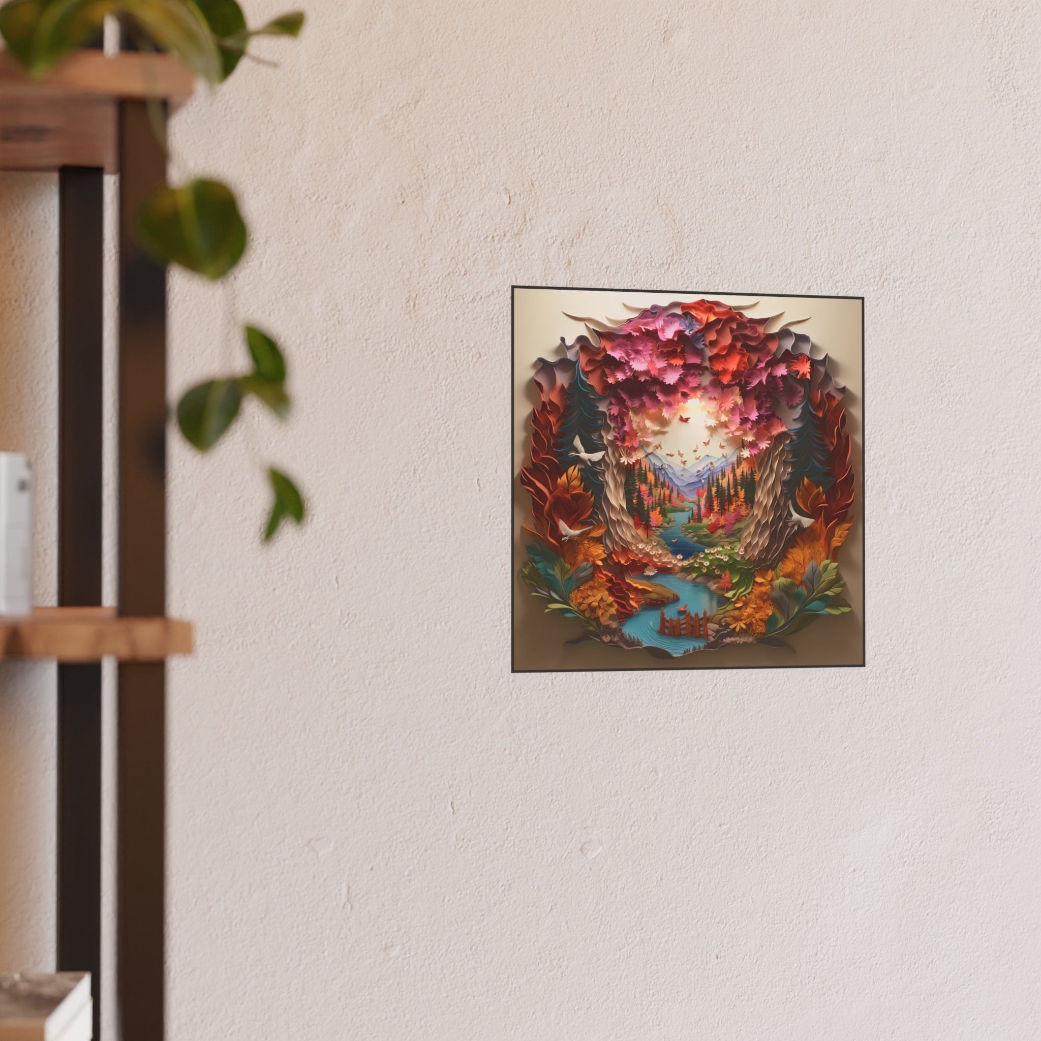 Printify Poster 12" x 12" (Square) / Satin Nature's Beauty - Satin and Archival Matte Posters