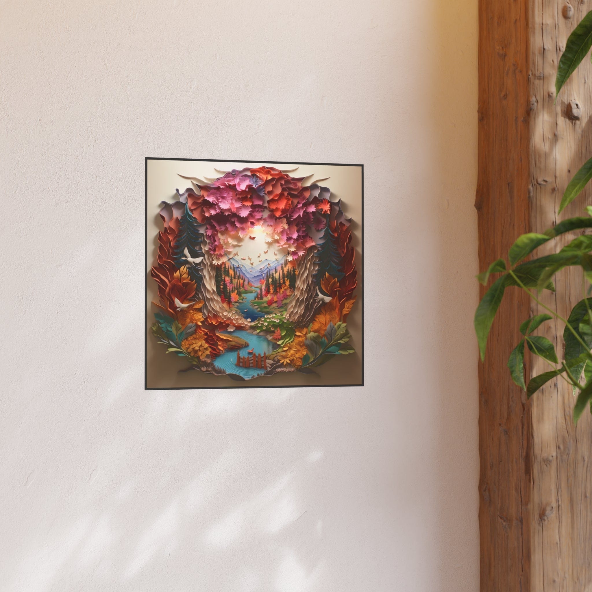 Printify Poster 20″ x 20″ (Square) / Satin Nature's Beauty - Satin and Archival Matte Posters