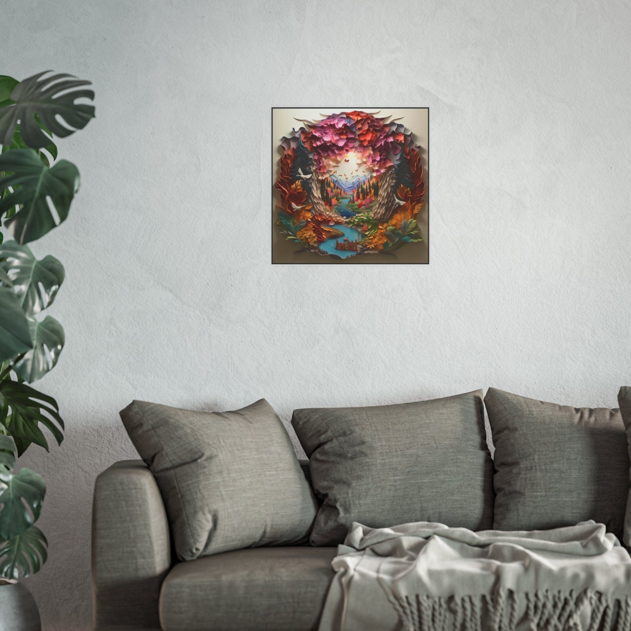 Printify Poster Nature's Beauty - Satin and Archival Matte Posters