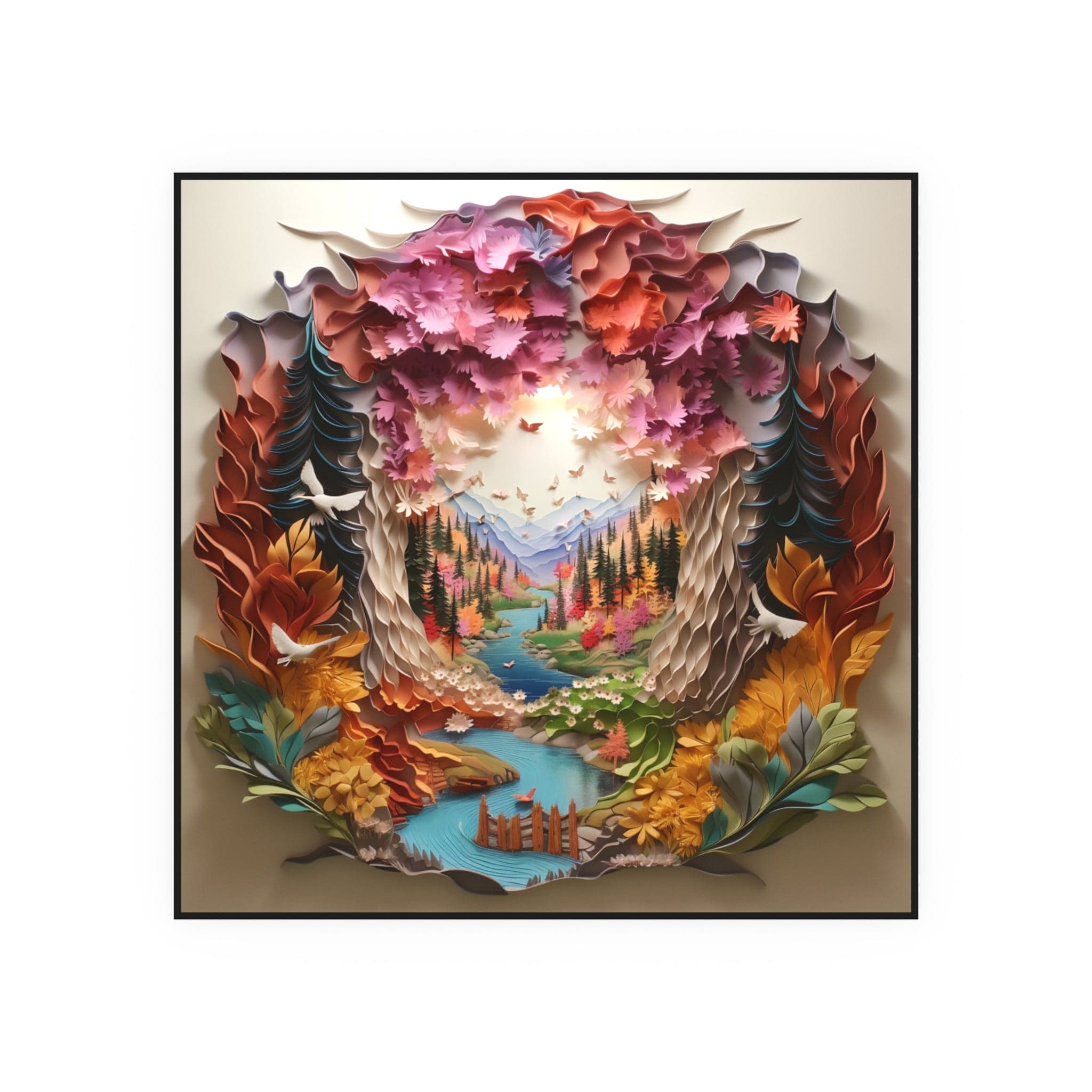 Printify Poster Nature's Beauty - Satin and Archival Matte Posters