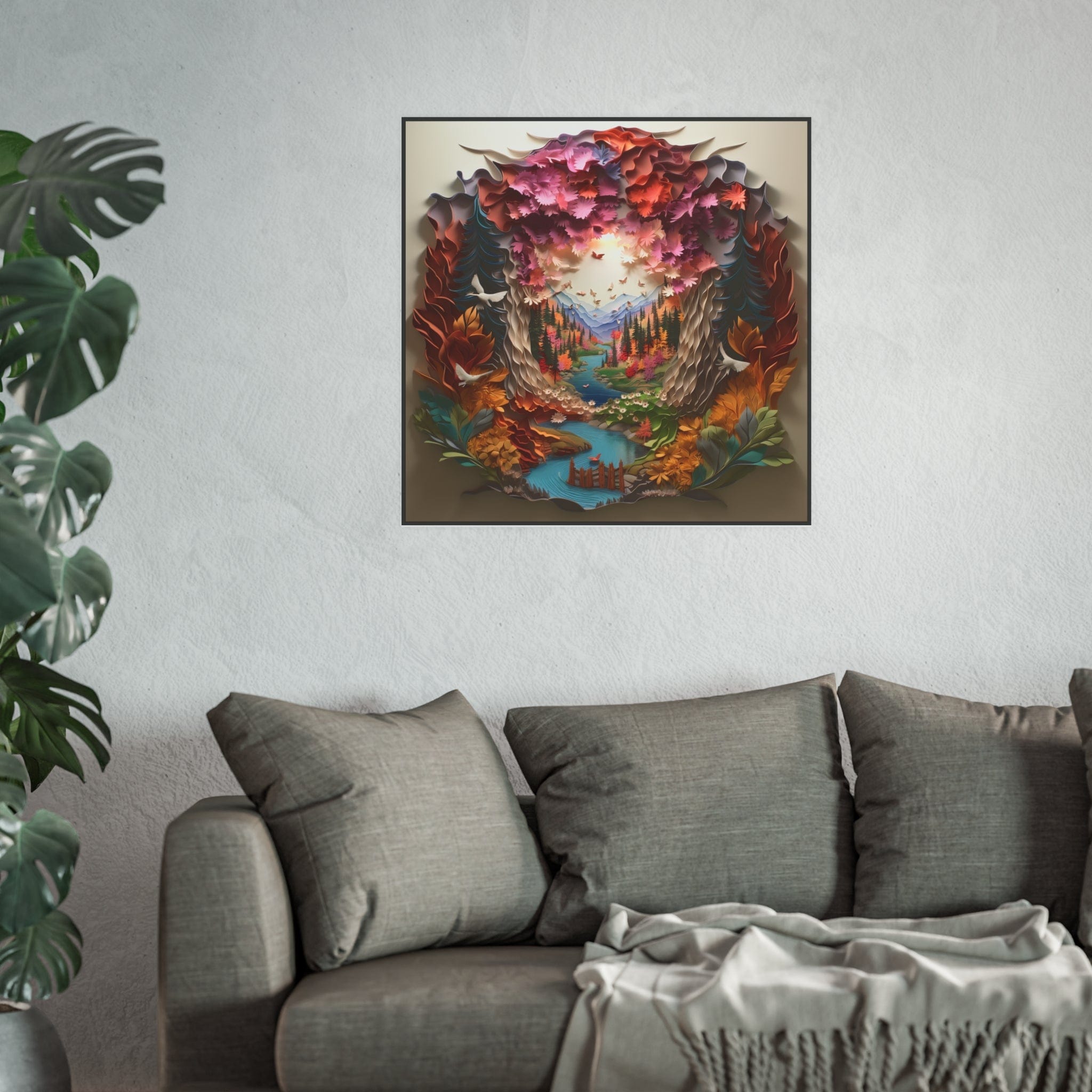 Printify Poster Nature's Beauty - Satin and Archival Matte Posters