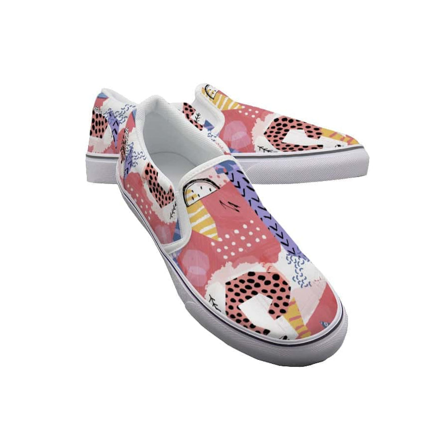 Yoycol Slip Ons Neon Nomads / US6(EUR36) Neon Nomads - Women's Slip On Sneakers