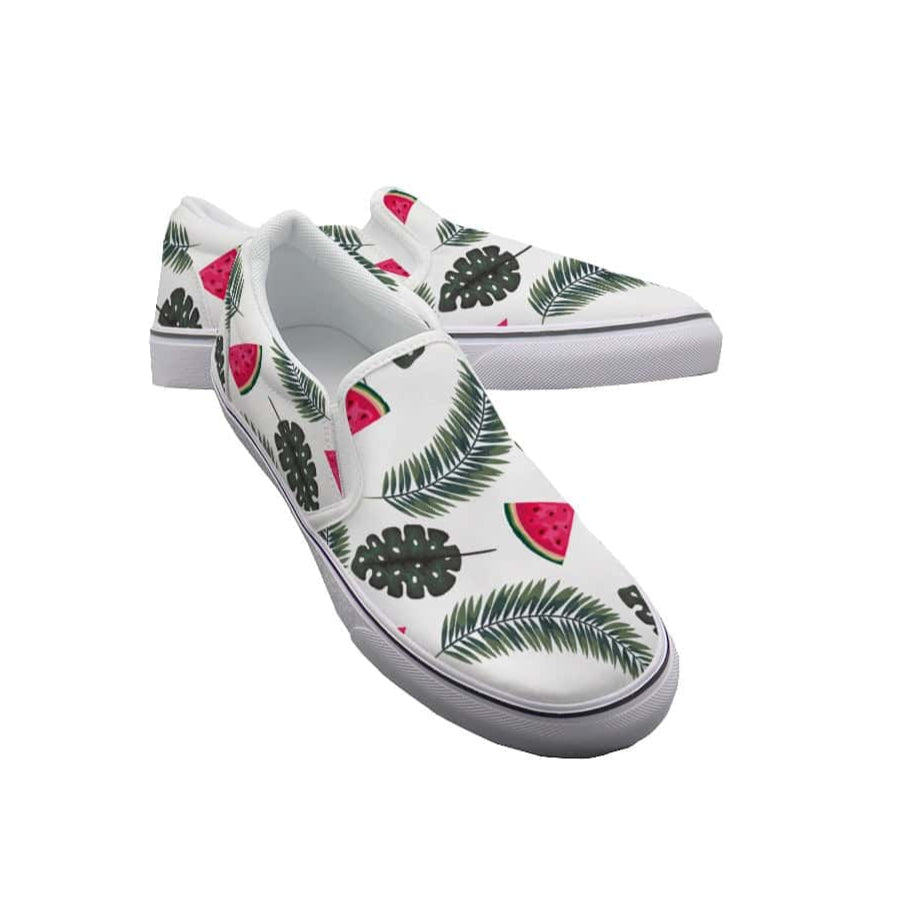 Yoycol White / US6(EUR36) Summer Shade - Women's Slip On Sneakers