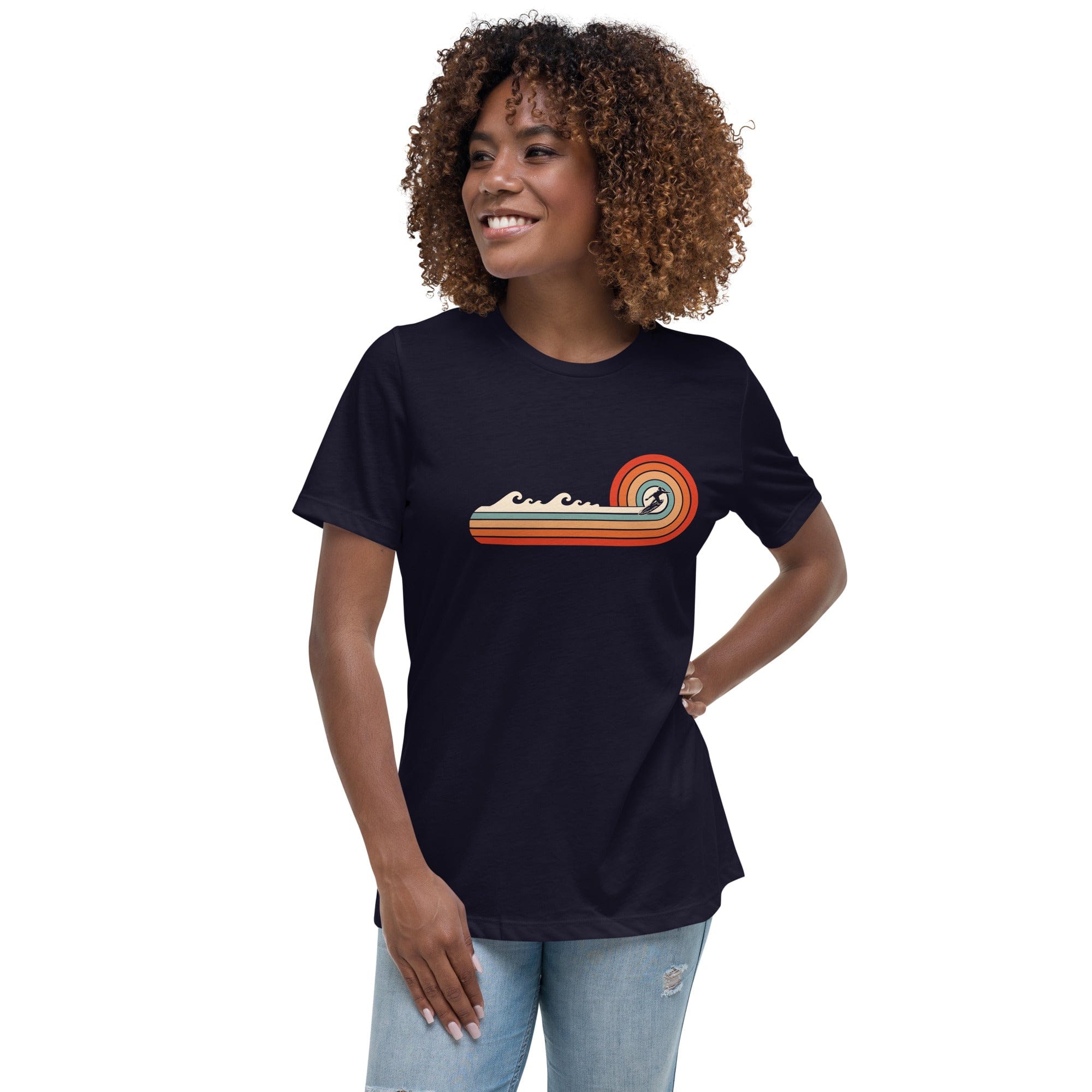 Spruced Roost Surfs Up - Women's Relaxed T-Shirt - S-3XL