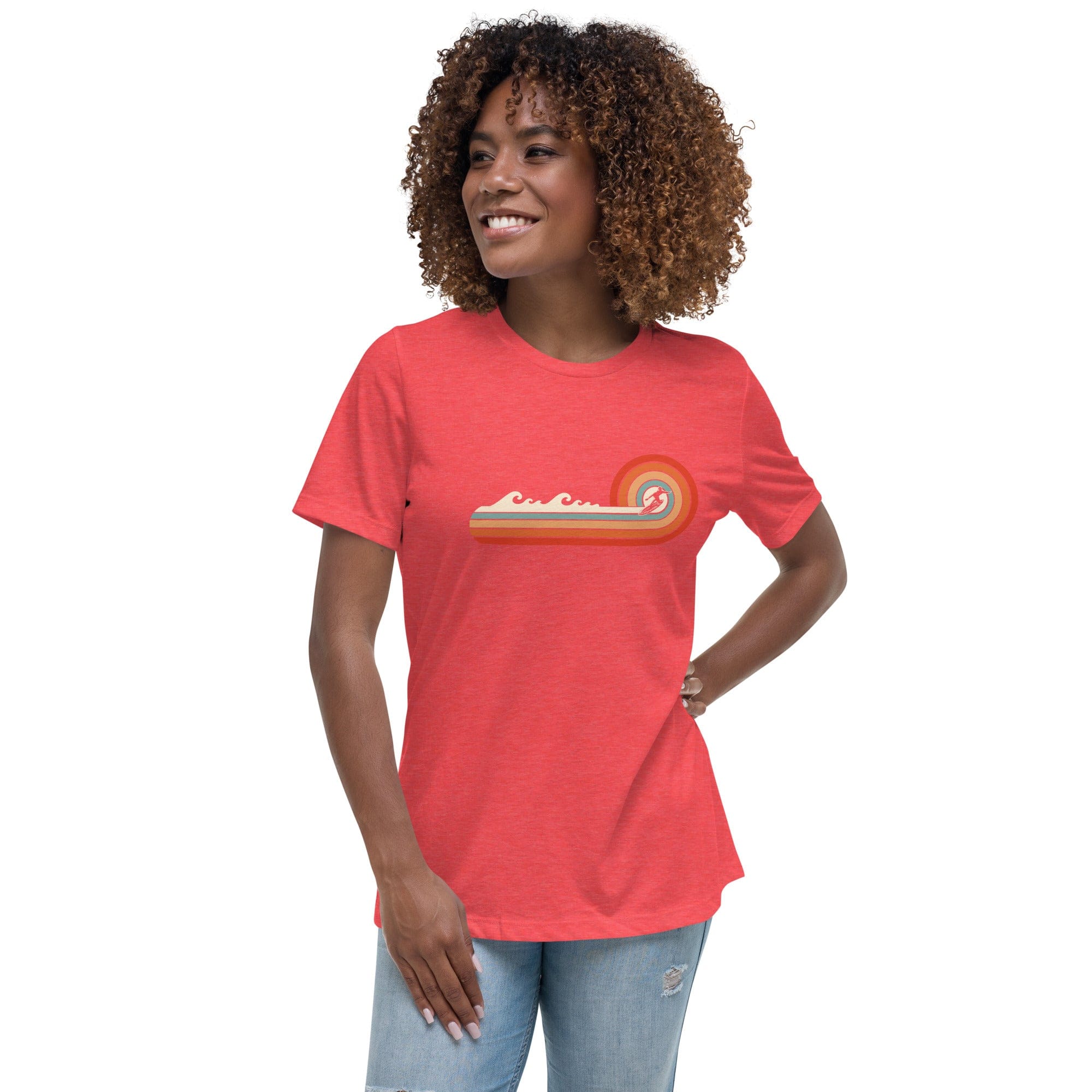 Spruced Roost Surfs Up - Women's Relaxed T-Shirt - S-3XL