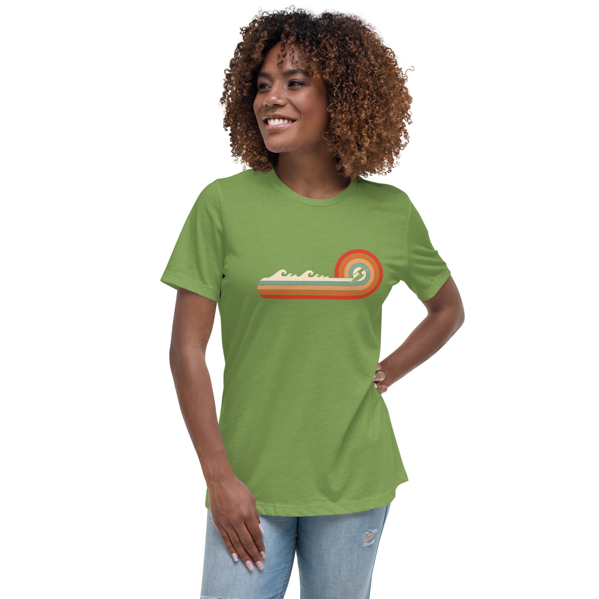 Spruced Roost Surfs Up - Women's Relaxed T-Shirt - S-3XL