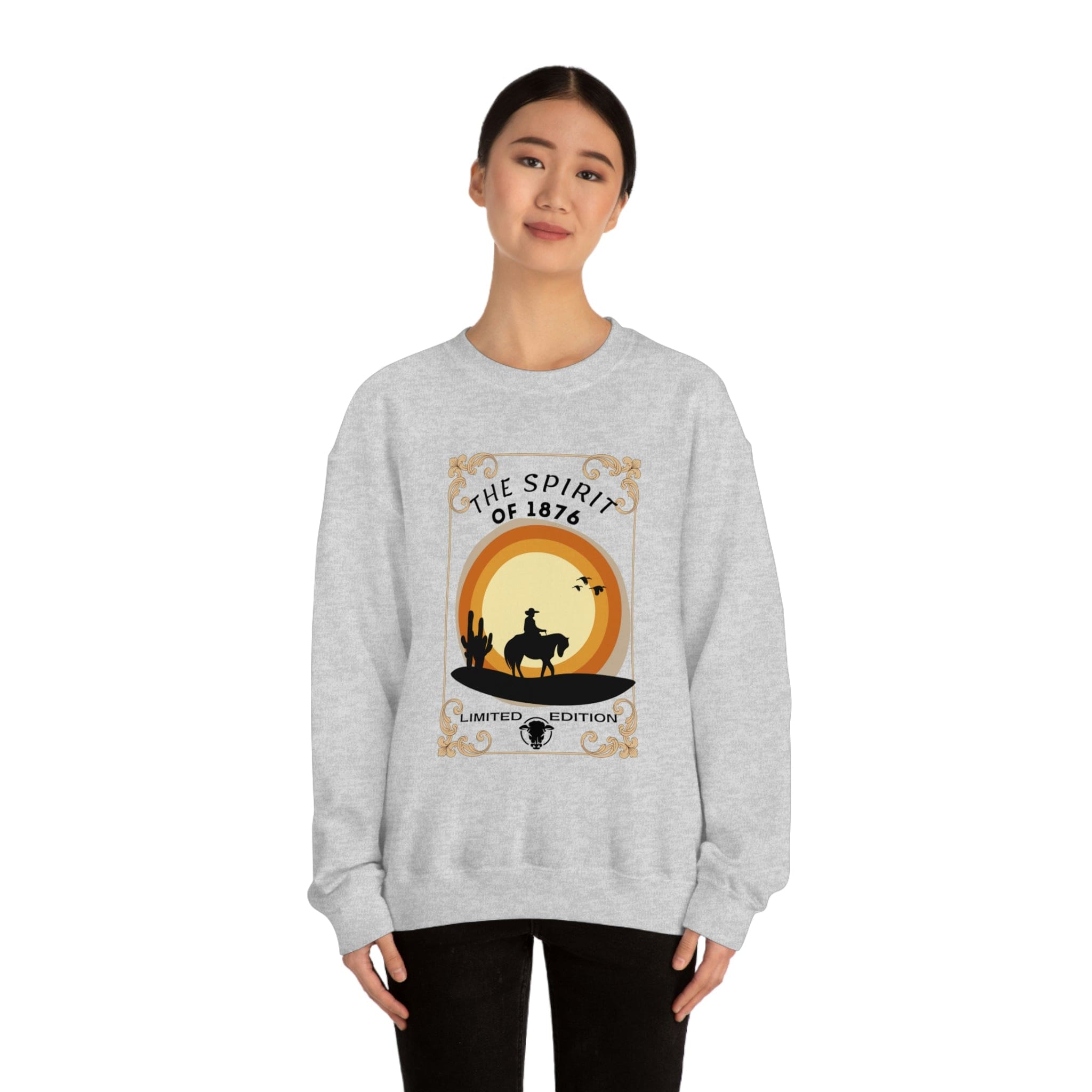 Printify Sweatshirt Spirit of 1876 - Unisex Heavy Blend™ Crewneck Sweatshirt