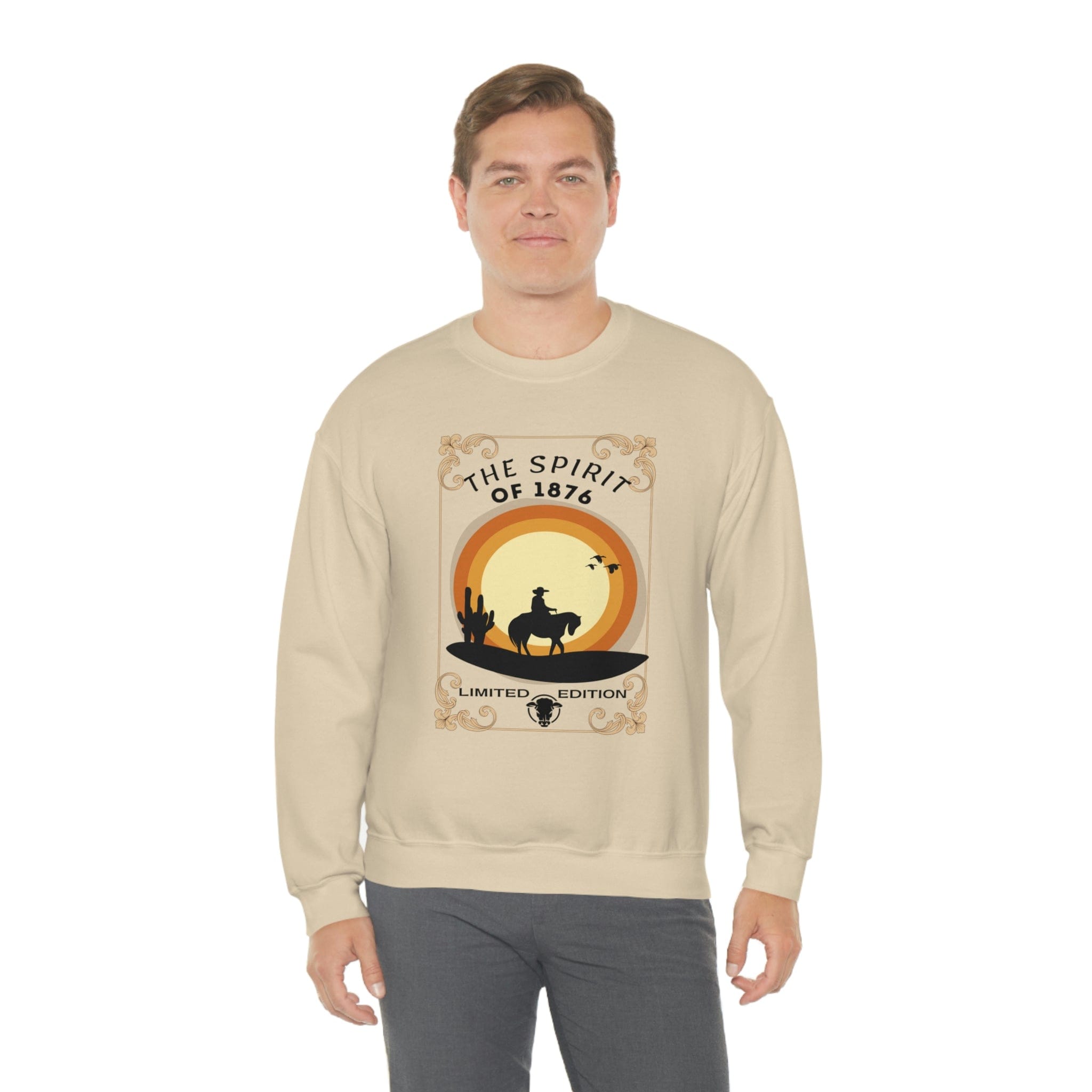 Printify Sweatshirt Spirit of 1876 - Unisex Heavy Blend™ Crewneck Sweatshirt