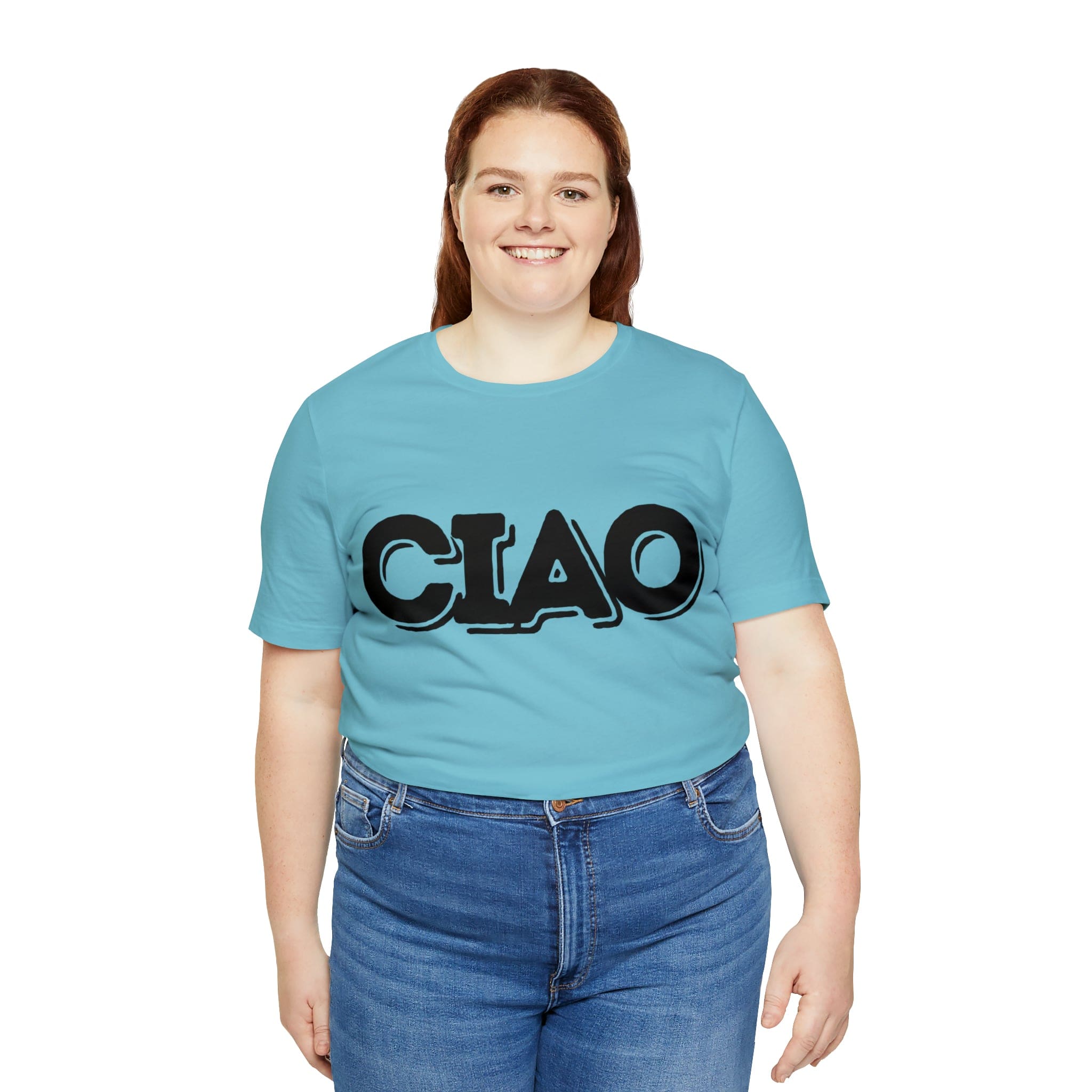 Printify T-Shirt Ciao! Italian Unisex Jersey Short Sleeve Tee