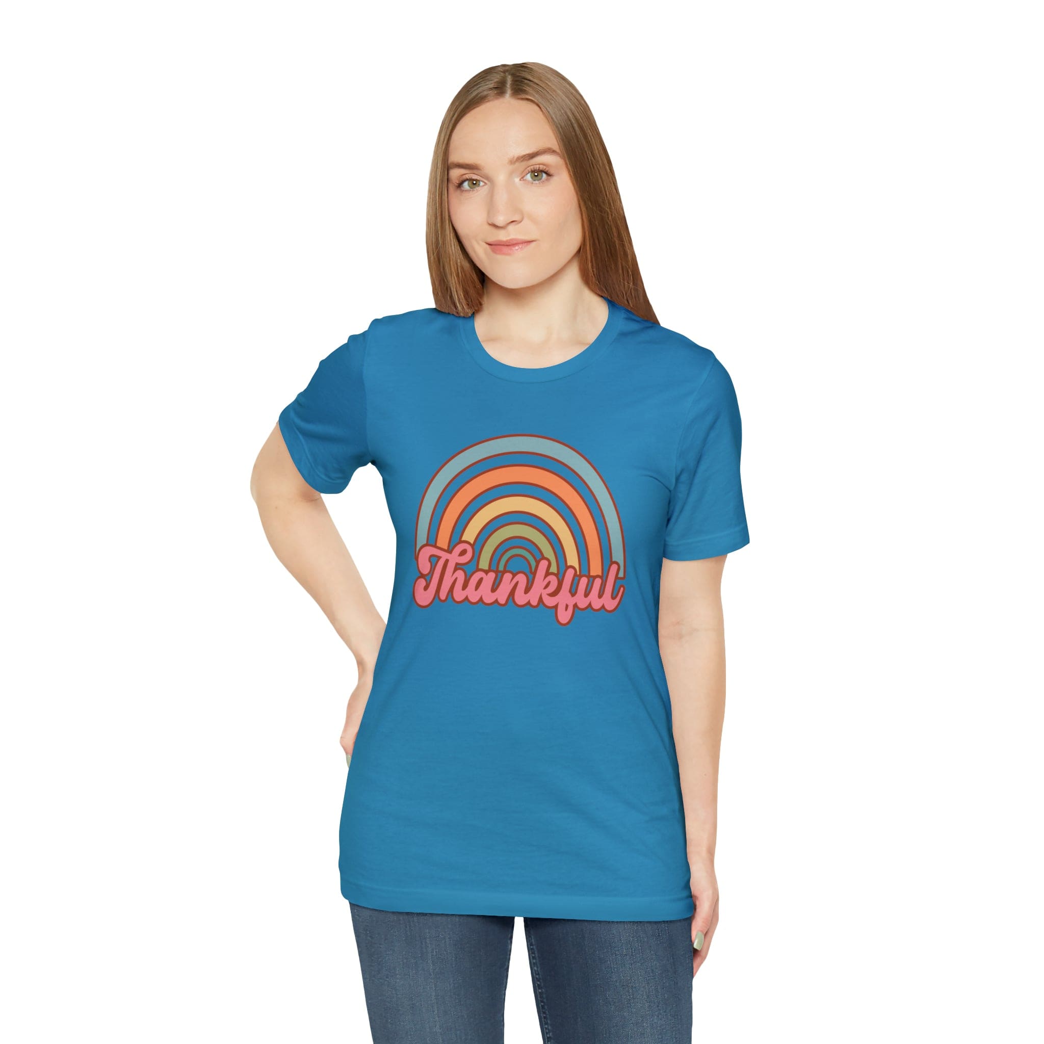 Printify T-Shirt Copy of Howdy Pumpkin - Unisex Jersey Short Sleeve Tee