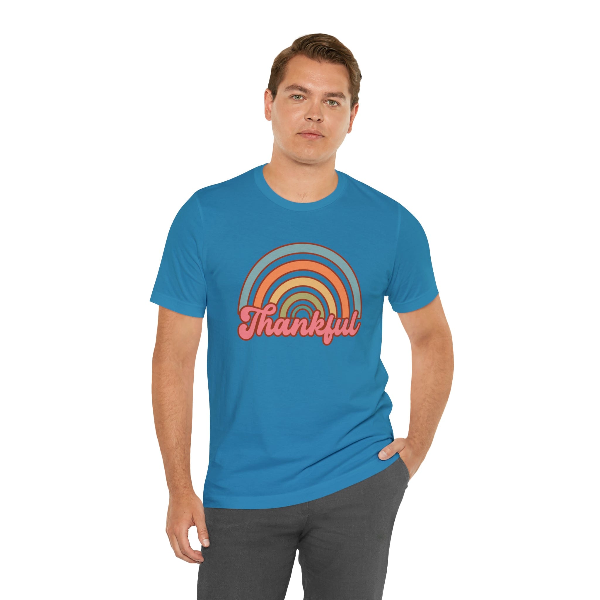 Printify T-Shirt Copy of Howdy Pumpkin - Unisex Jersey Short Sleeve Tee