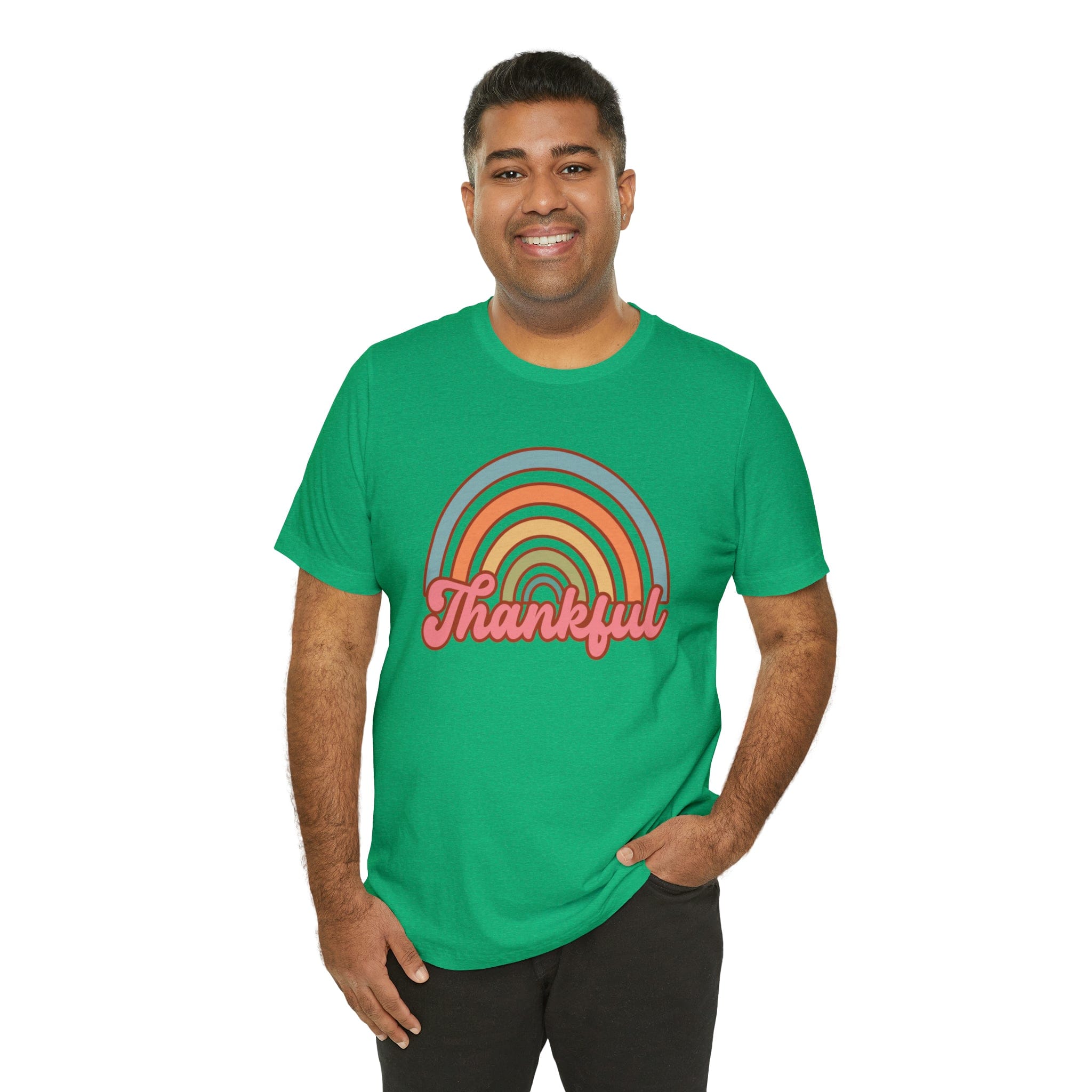 Printify T-Shirt Copy of Howdy Pumpkin - Unisex Jersey Short Sleeve Tee