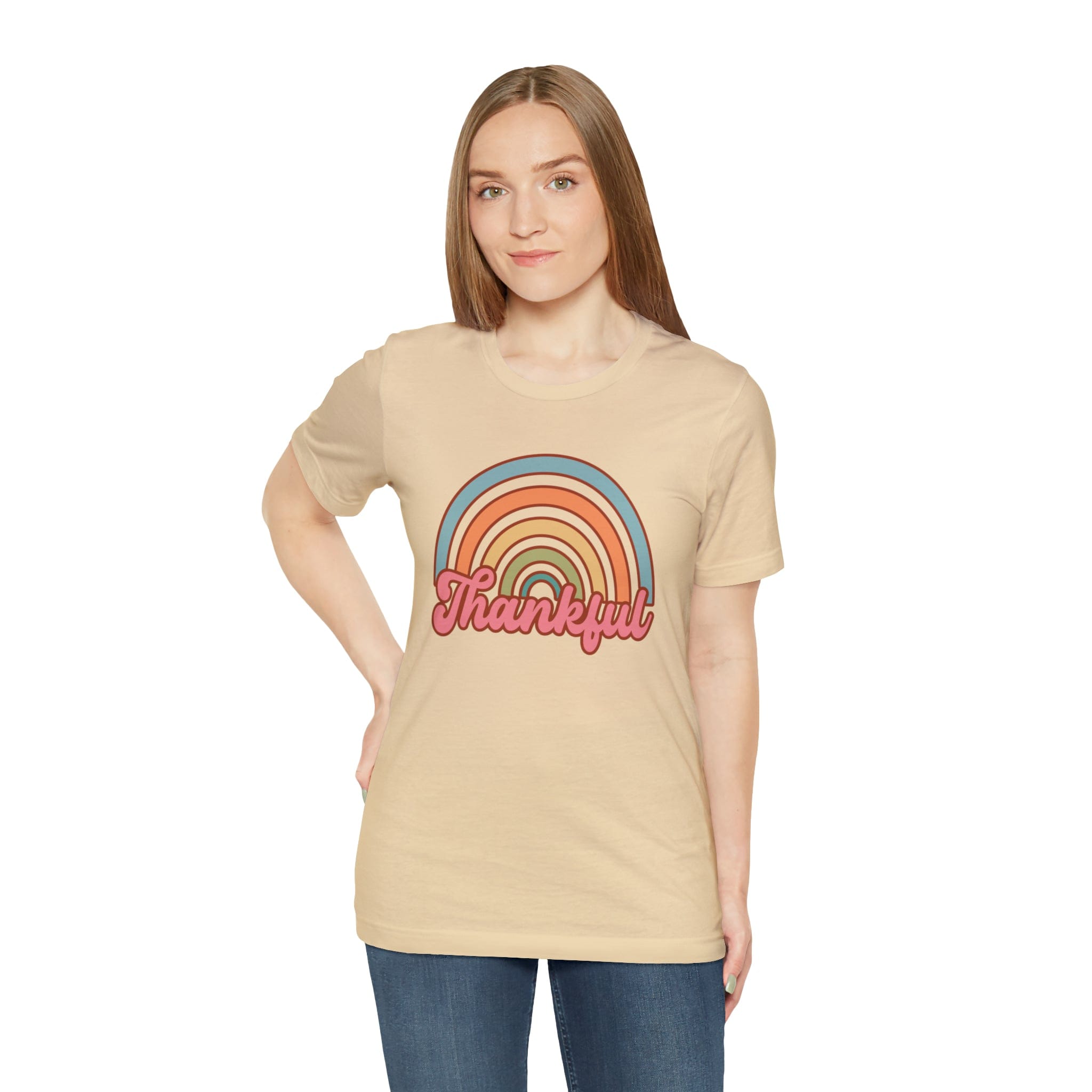 Printify T-Shirt Copy of Howdy Pumpkin - Unisex Jersey Short Sleeve Tee