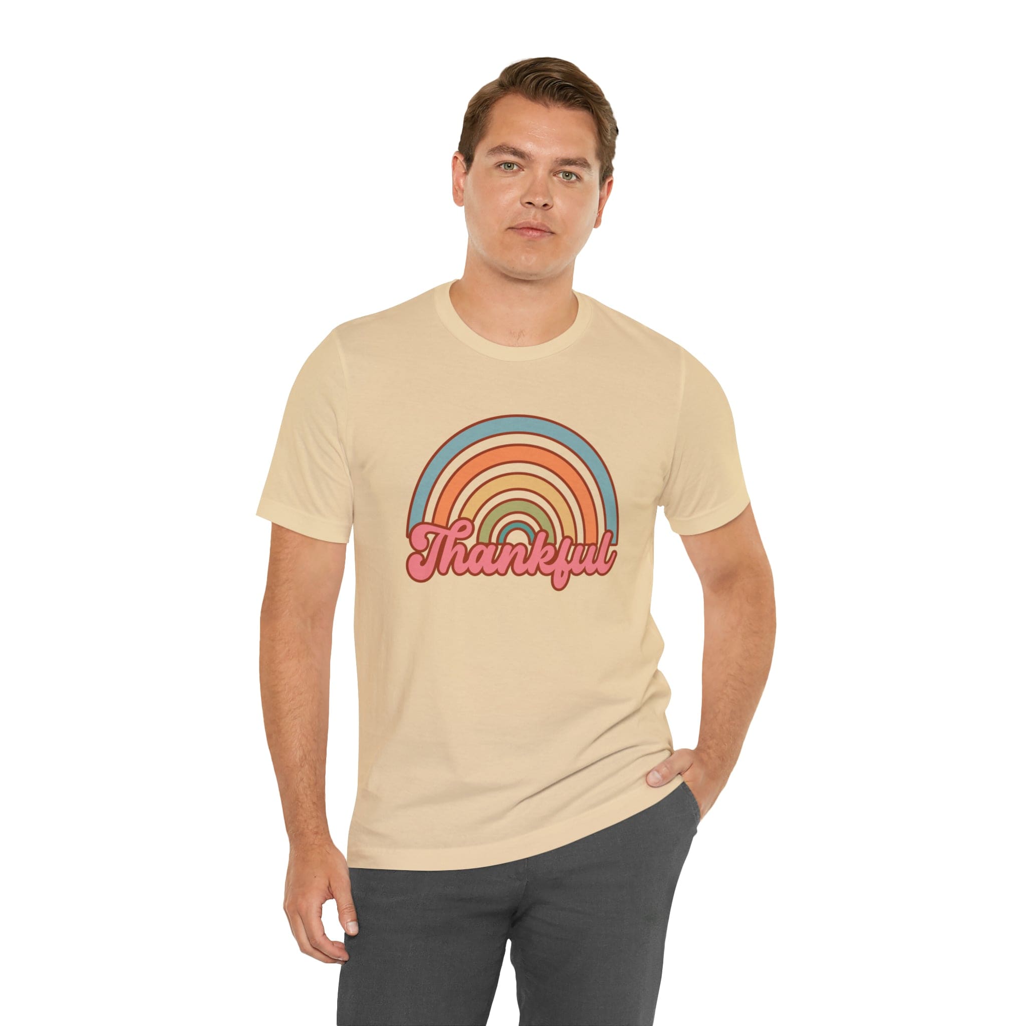 Printify T-Shirt Copy of Howdy Pumpkin - Unisex Jersey Short Sleeve Tee