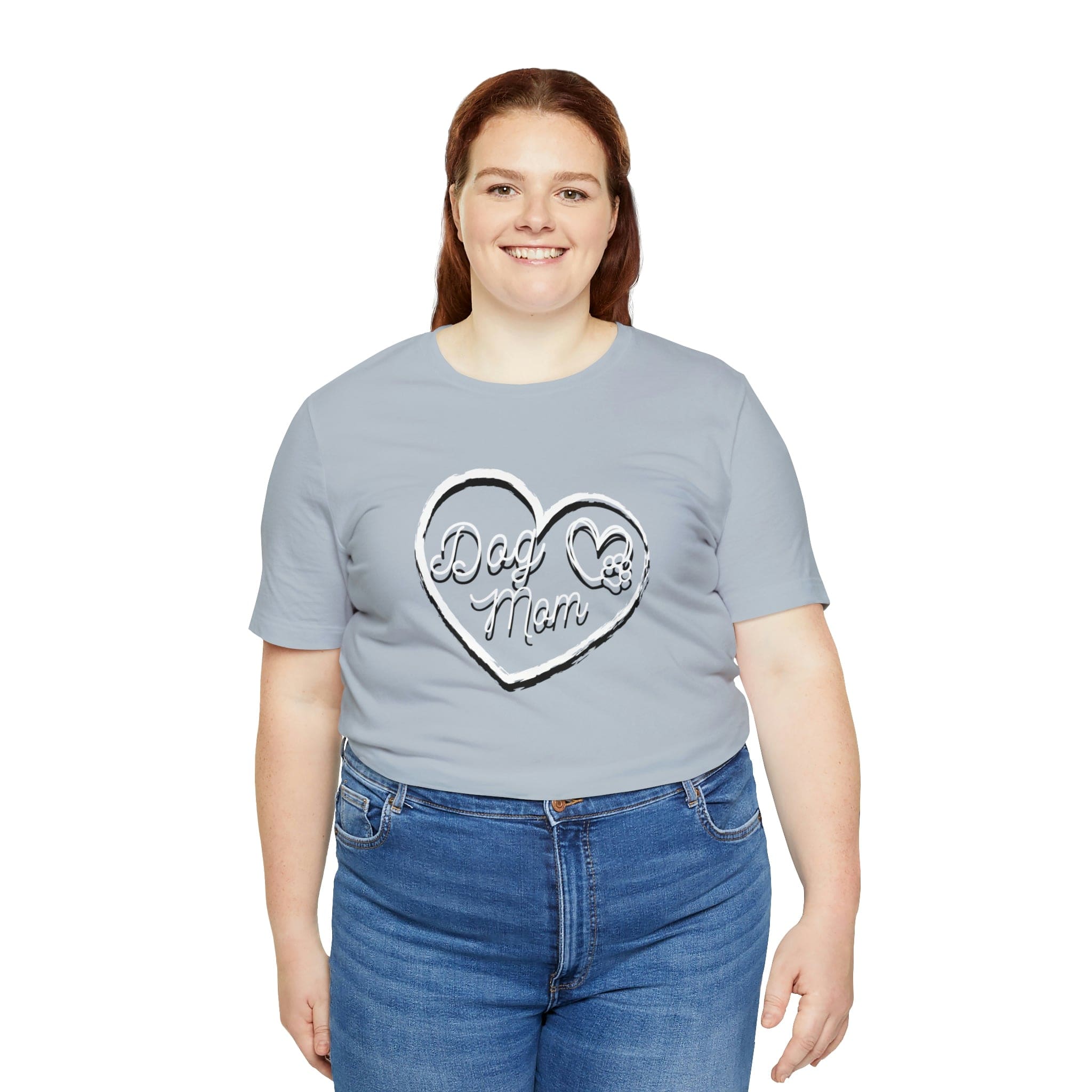 Printify T-Shirt Dog Mom - Unisex Jersey Short Sleeve Tee