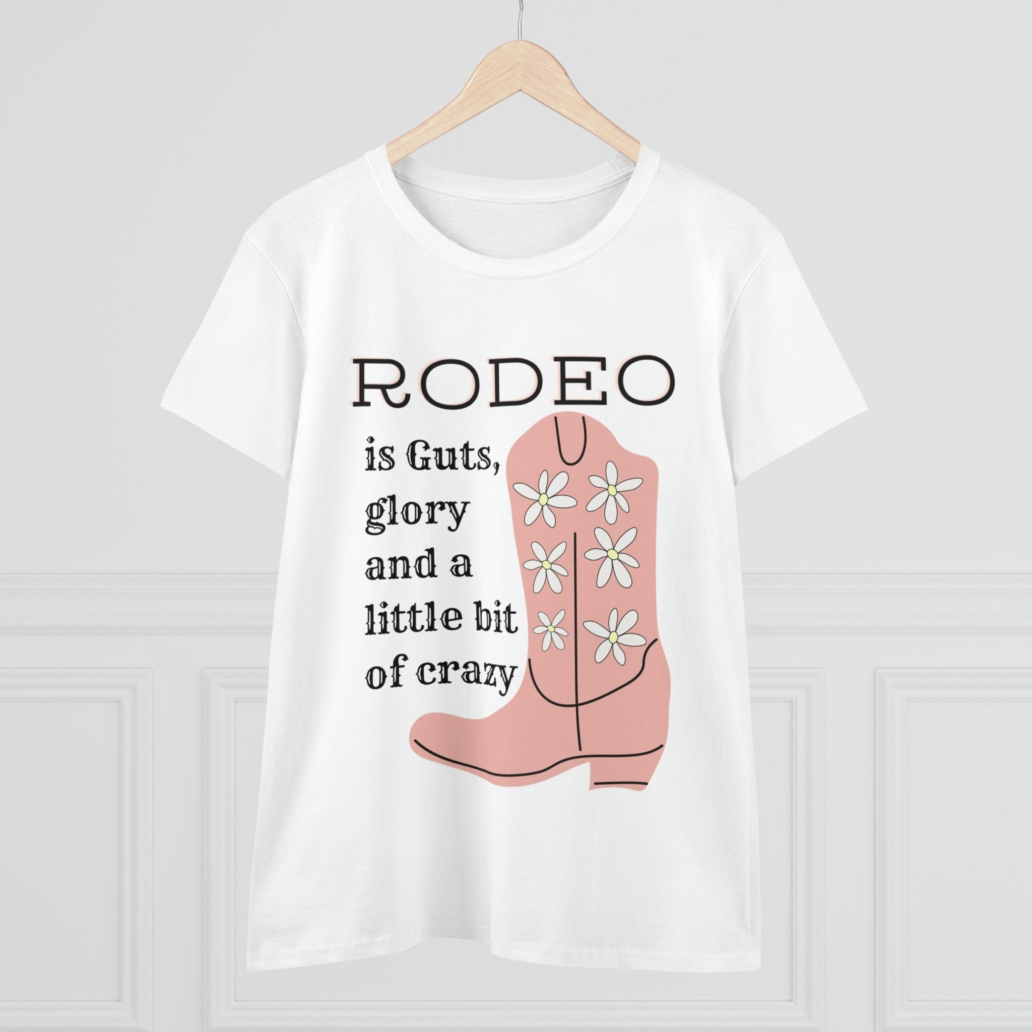 Printify T-Shirt Guts and Glory - Women's Midweight Cotton Tee