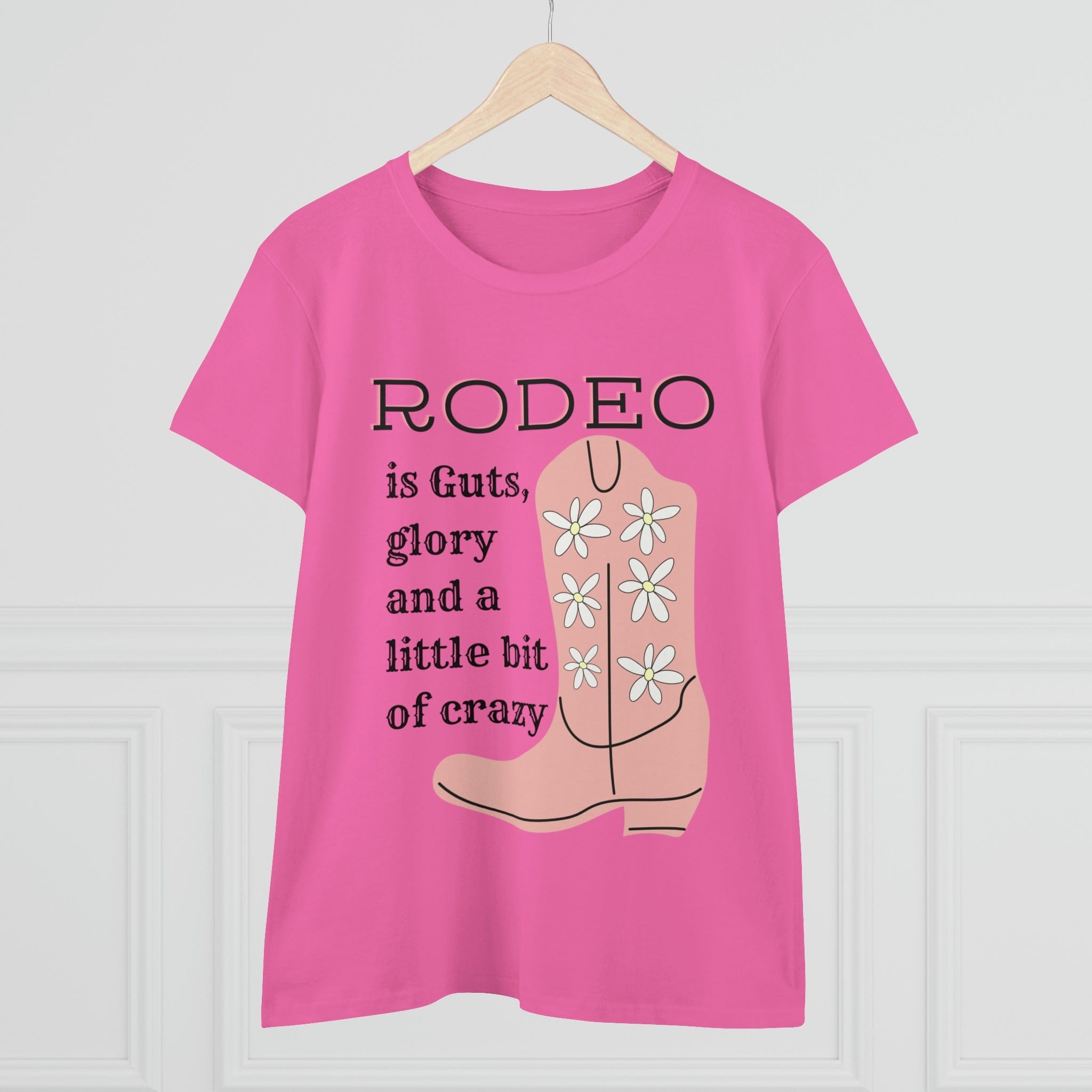 Printify T-Shirt Guts and Glory - Women's Midweight Cotton Tee