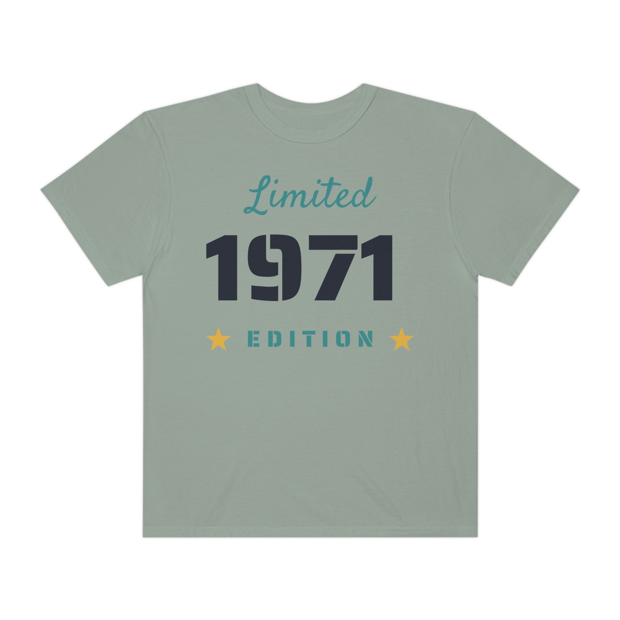 Printify T-Shirt Limited Edition Shirt - Customized Year - Unisex Garment-Dyed T-shirt