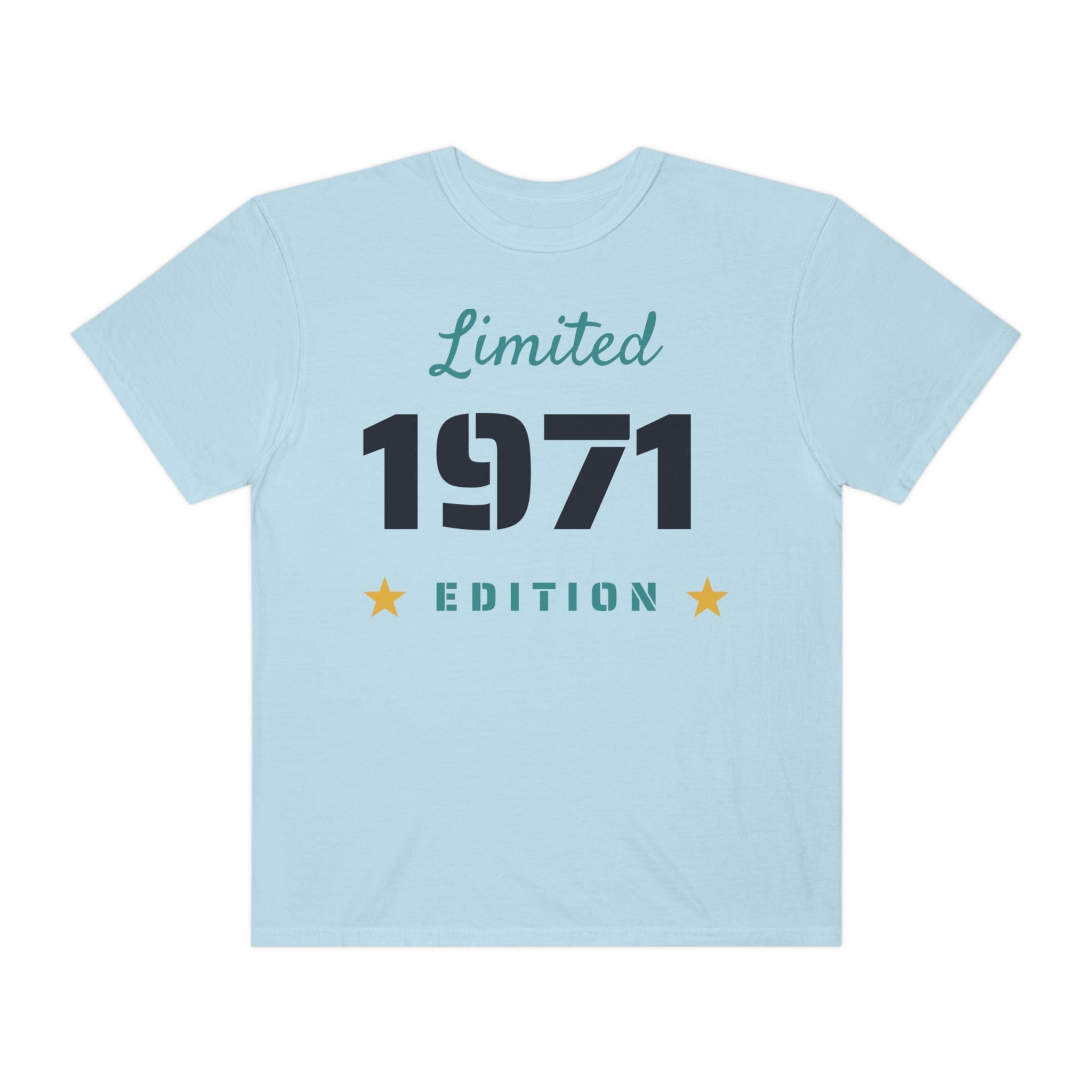 Printify T-Shirt Limited Edition Shirt - Customized Year - Unisex Garment-Dyed T-shirt