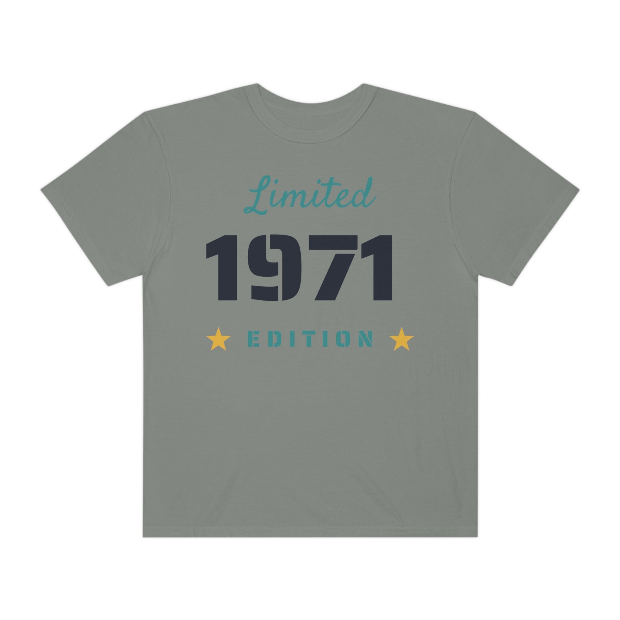 Printify T-Shirt Limited Edition Shirt - Customized Year - Unisex Garment-Dyed T-shirt