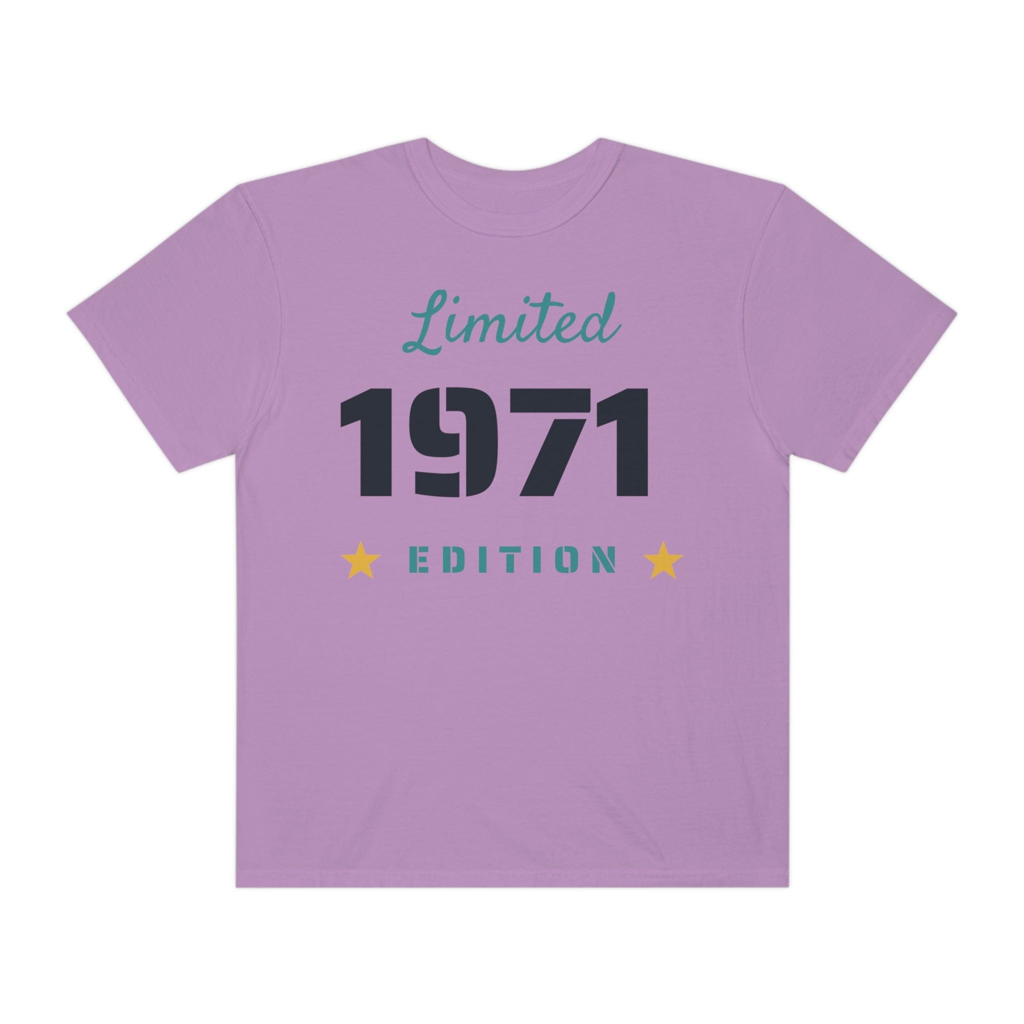 Printify T-Shirt Limited Edition Shirt - Customized Year - Unisex Garment-Dyed T-shirt