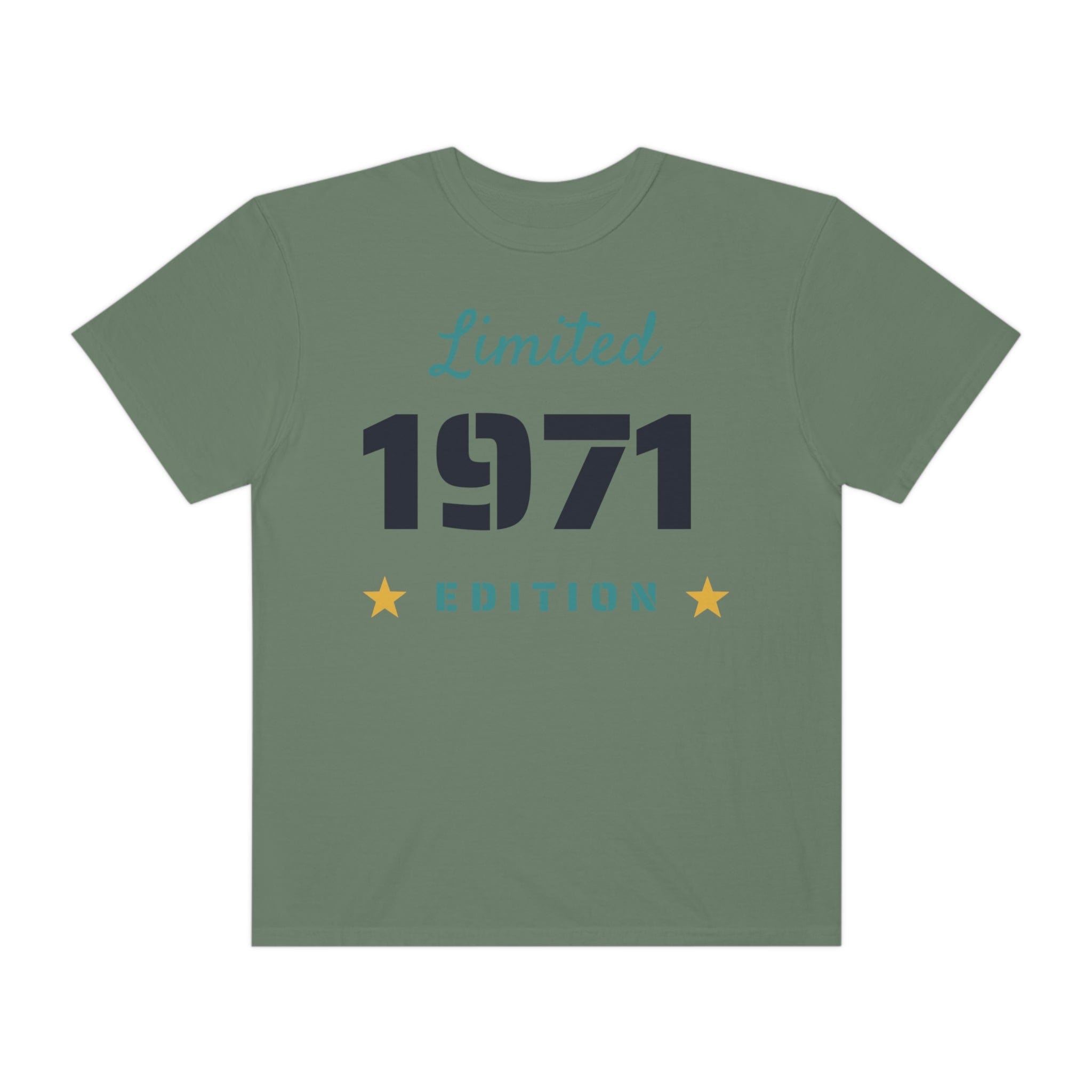 Printify T-Shirt Limited Edition Shirt - Customized Year - Unisex Garment-Dyed T-shirt