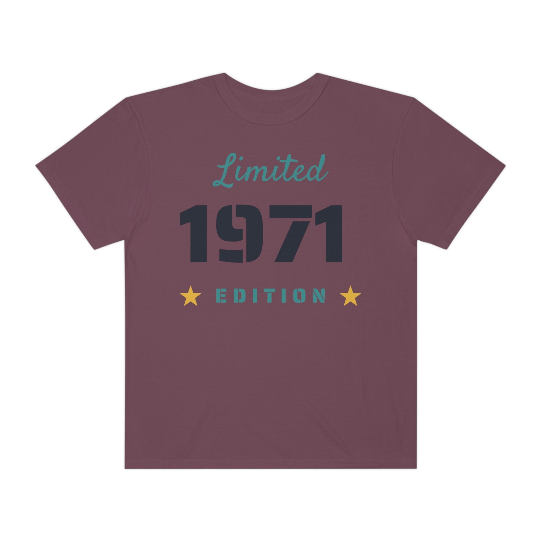 Printify T-Shirt Limited Edition Shirt - Customized Year - Unisex Garment-Dyed T-shirt