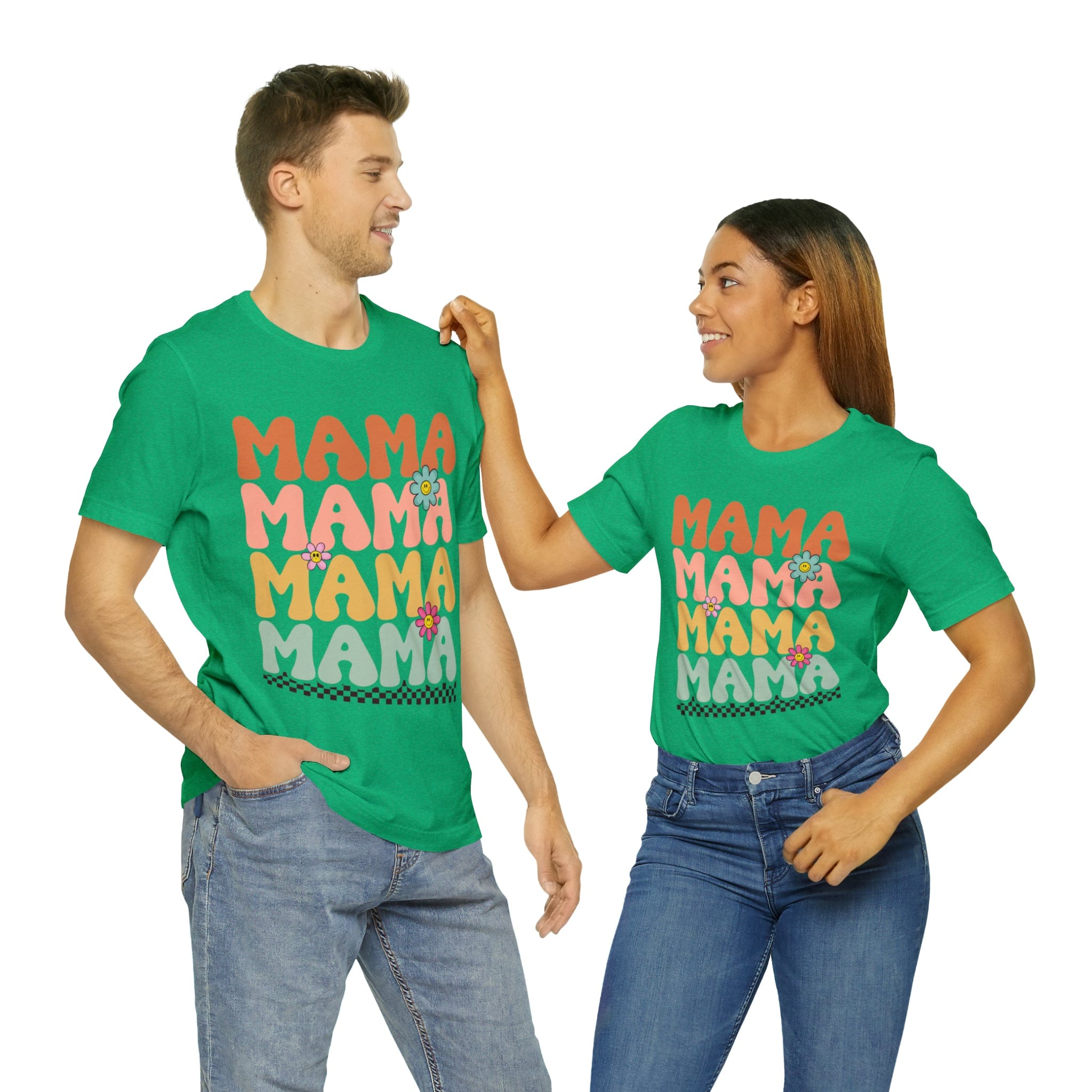Printify T-Shirt Mama Unisex Short Sleeve Tee - 9 Colors - 6 Sizes