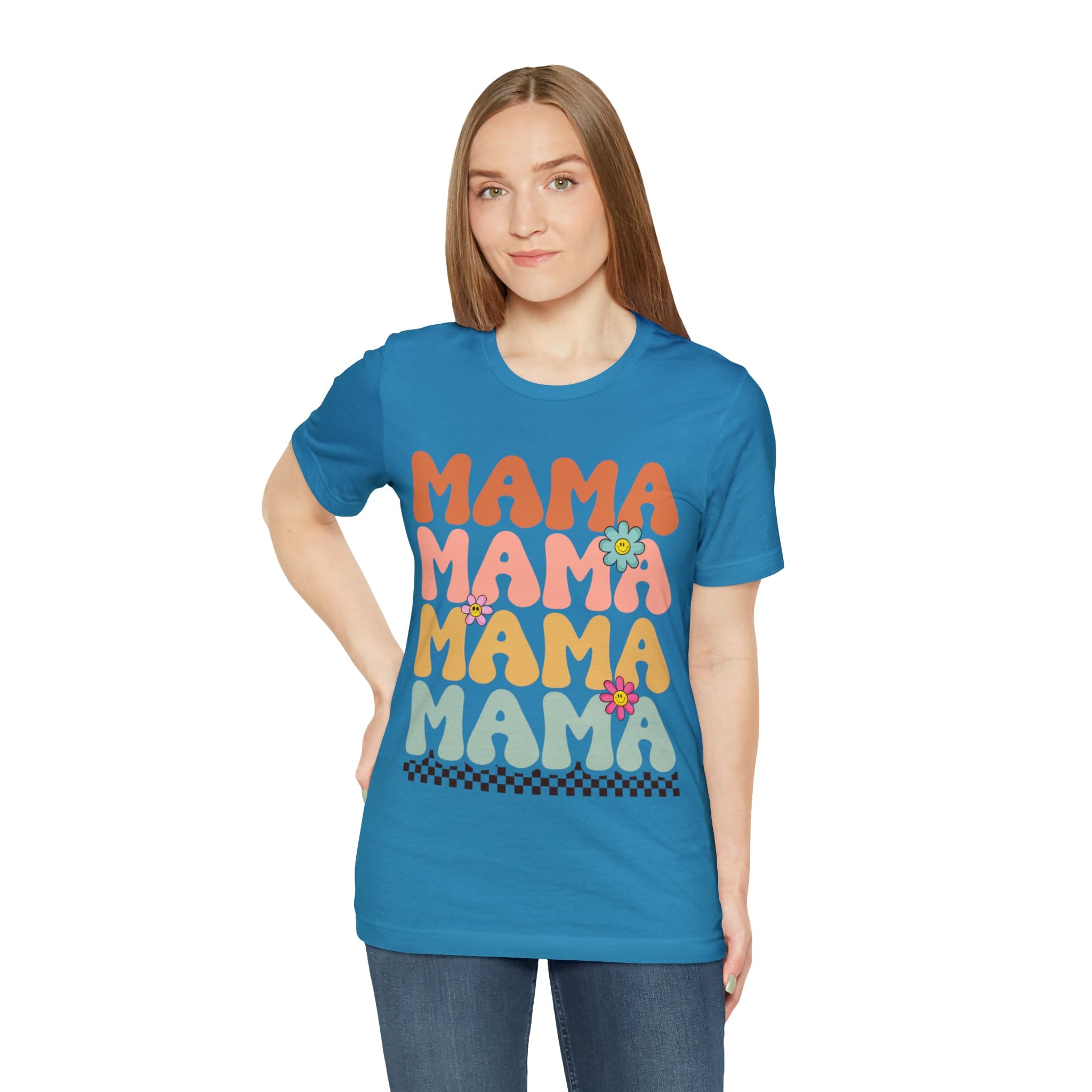 Printify T-Shirt Mama Unisex Short Sleeve Tee - 9 Colors - 6 Sizes