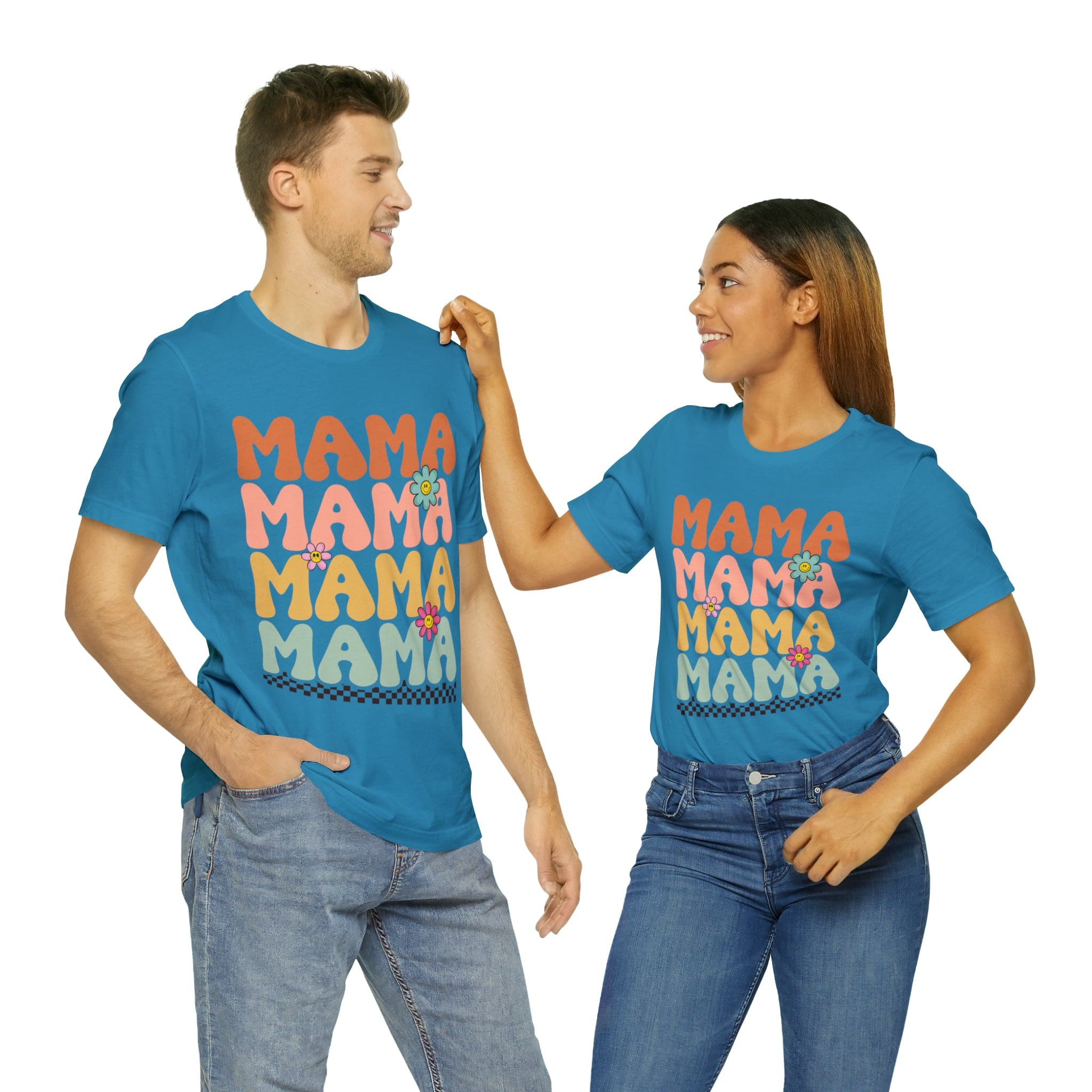 Printify T-Shirt Mama Unisex Short Sleeve Tee - 9 Colors - 6 Sizes