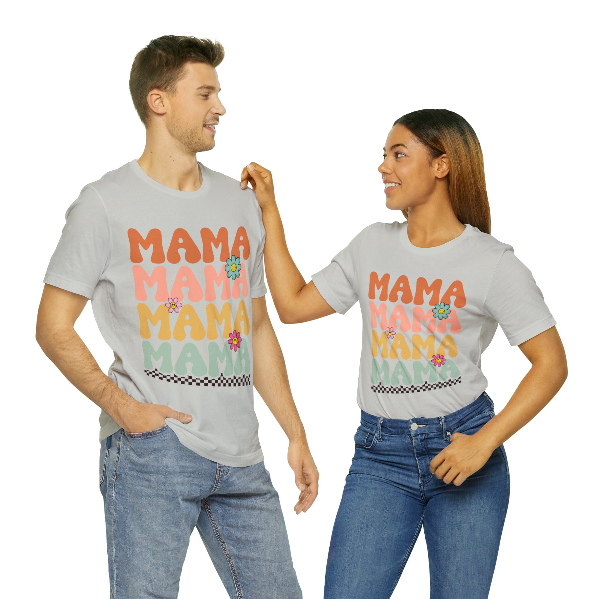 Printify T-Shirt Mama Unisex Short Sleeve Tee - 9 Colors - 6 Sizes