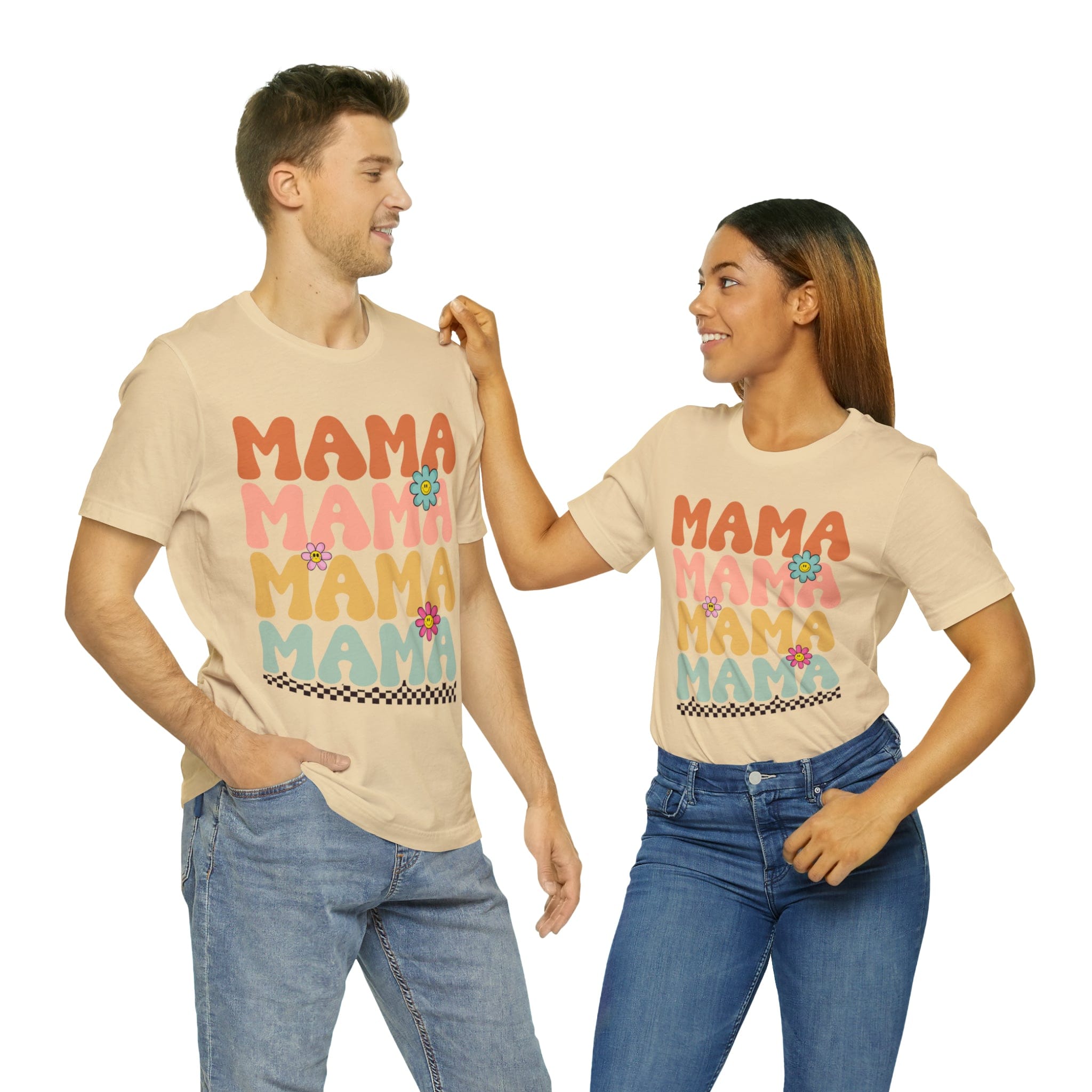 Printify T-Shirt Mama Unisex Short Sleeve Tee - 9 Colors - 6 Sizes