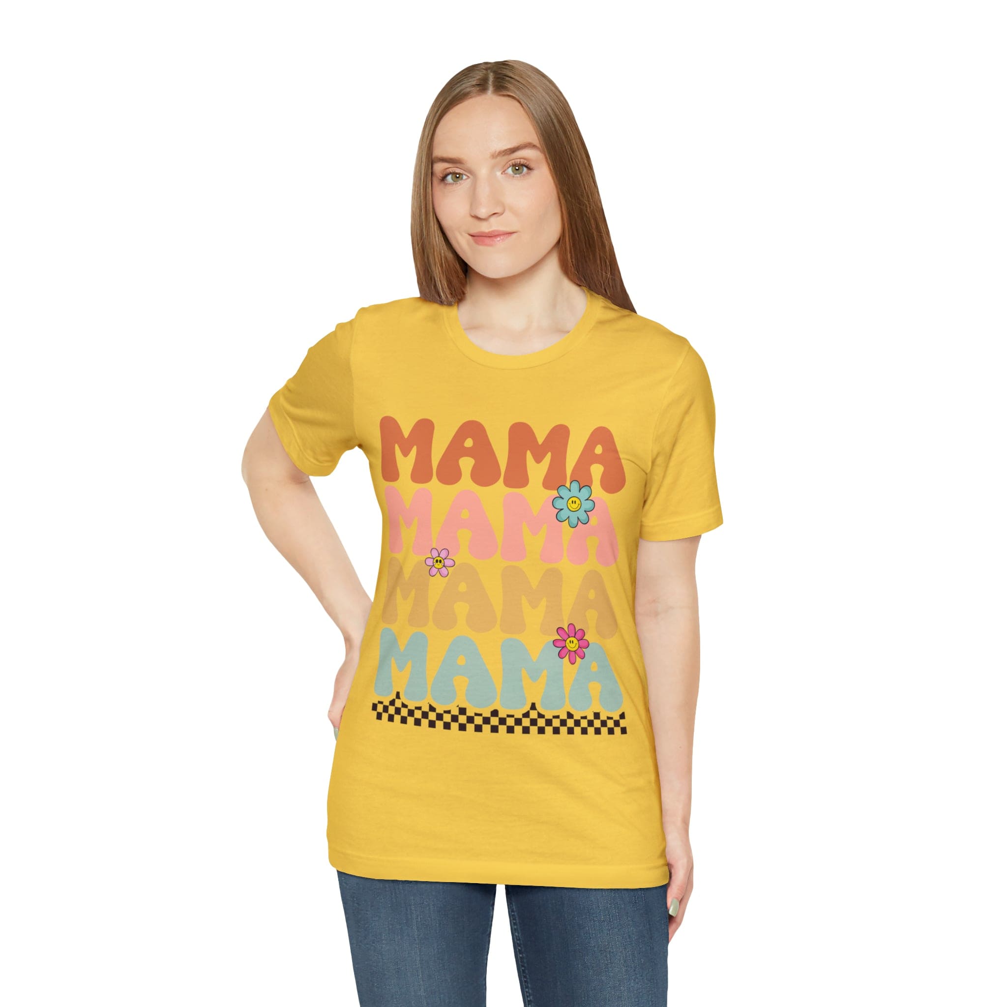 Printify T-Shirt Mama Unisex Short Sleeve Tee - 9 Colors - 6 Sizes