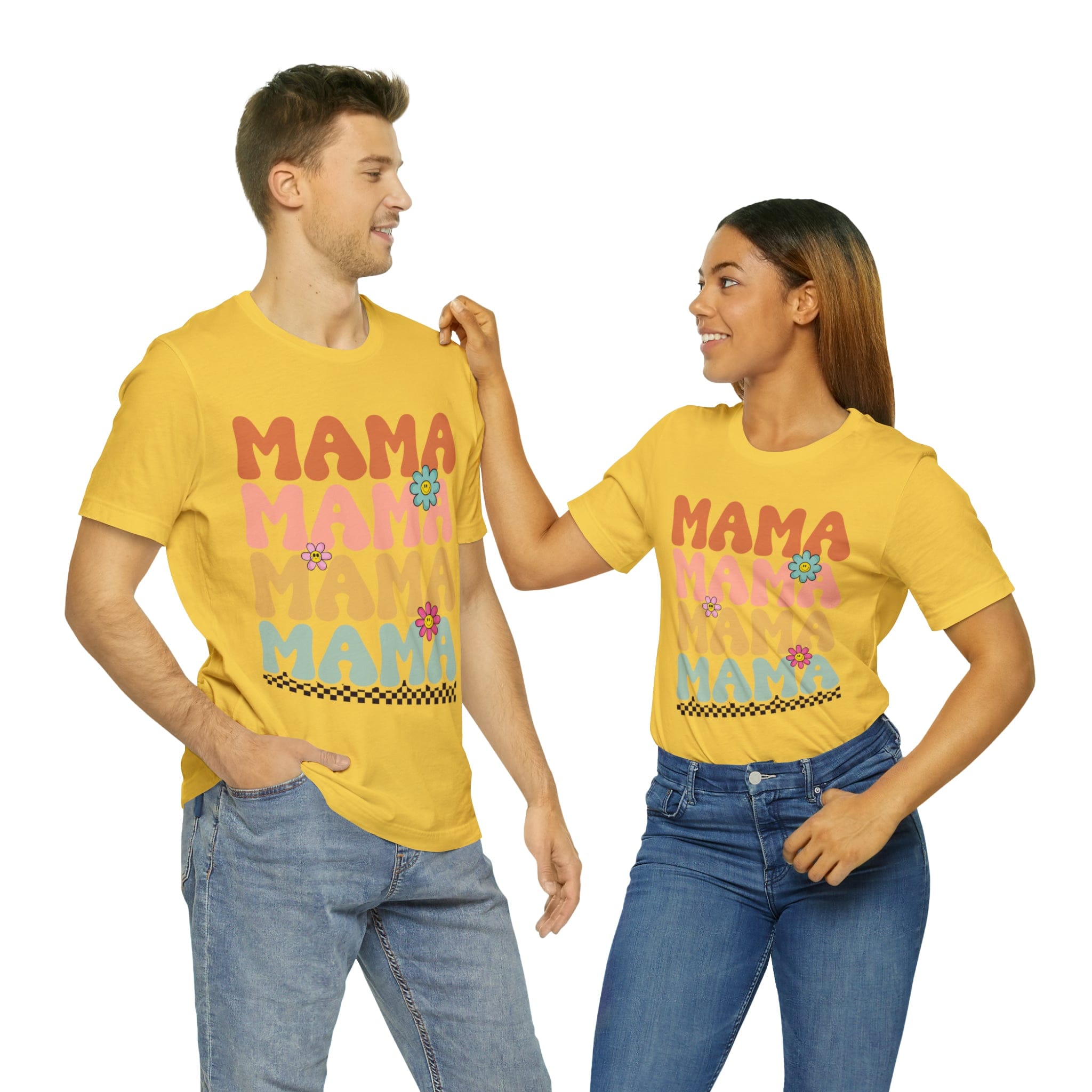 Printify T-Shirt Mama Unisex Short Sleeve Tee - 9 Colors - 6 Sizes