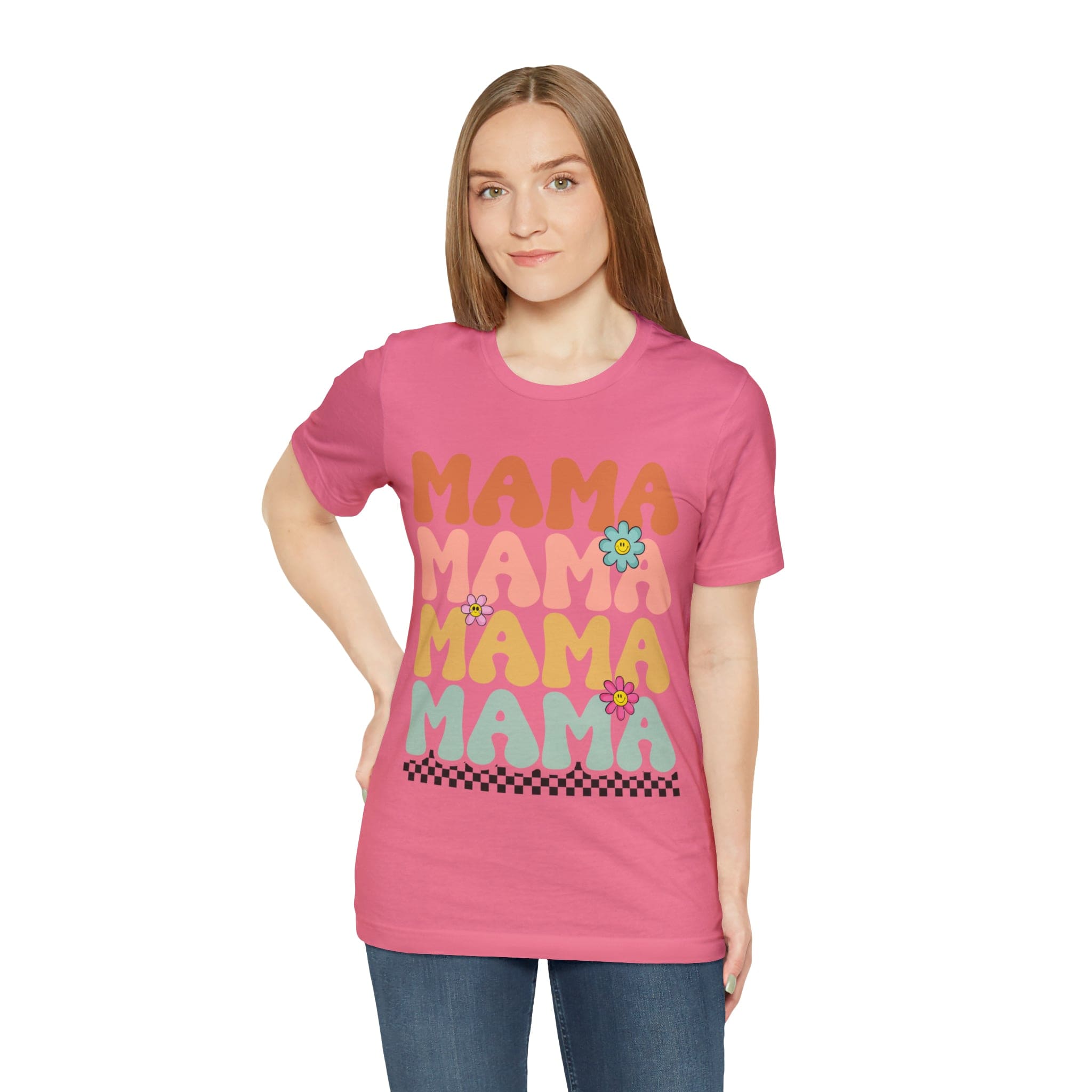 Printify T-Shirt Mama Unisex Short Sleeve Tee - 9 Colors - 6 Sizes