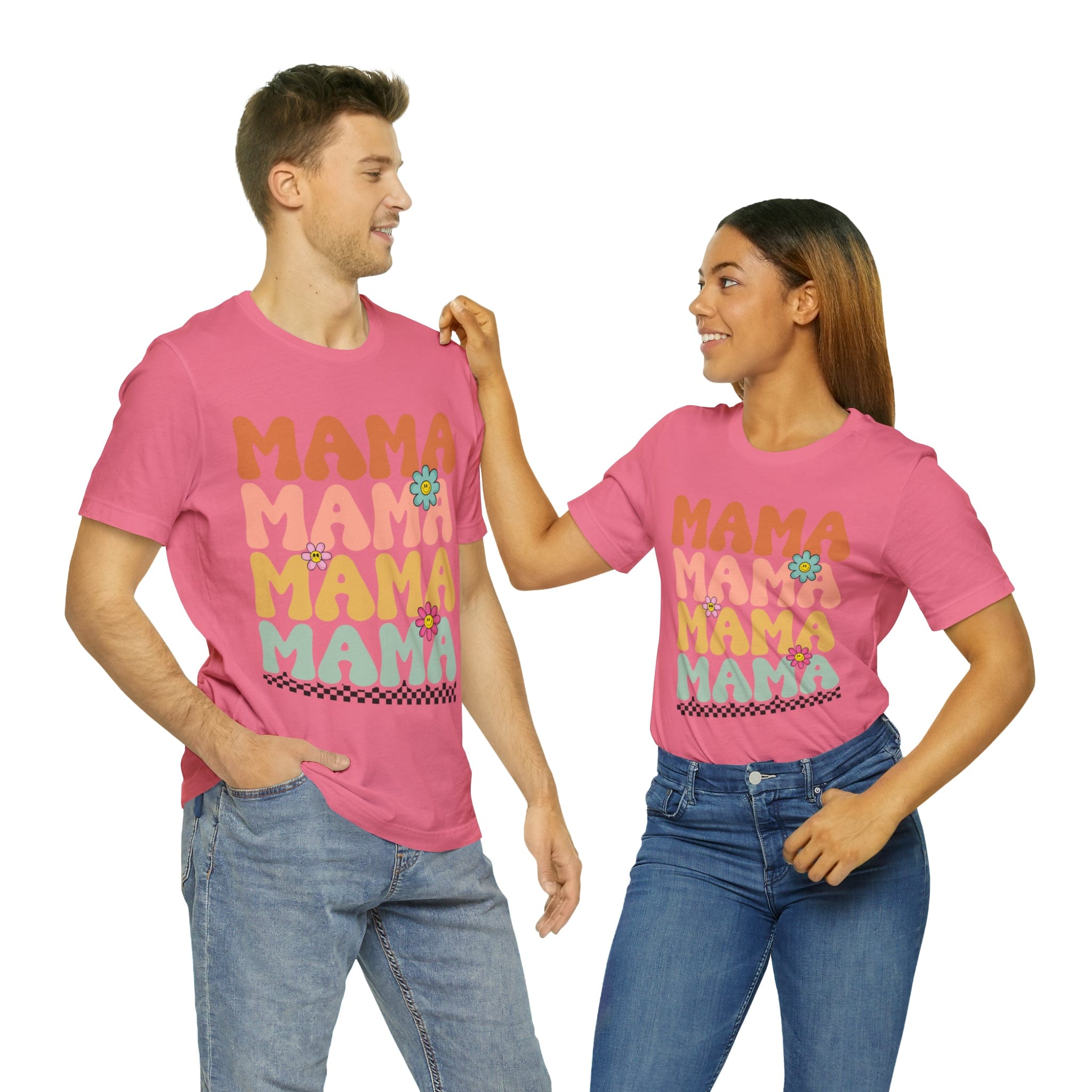 Printify T-Shirt Mama Unisex Short Sleeve Tee - 9 Colors - 6 Sizes
