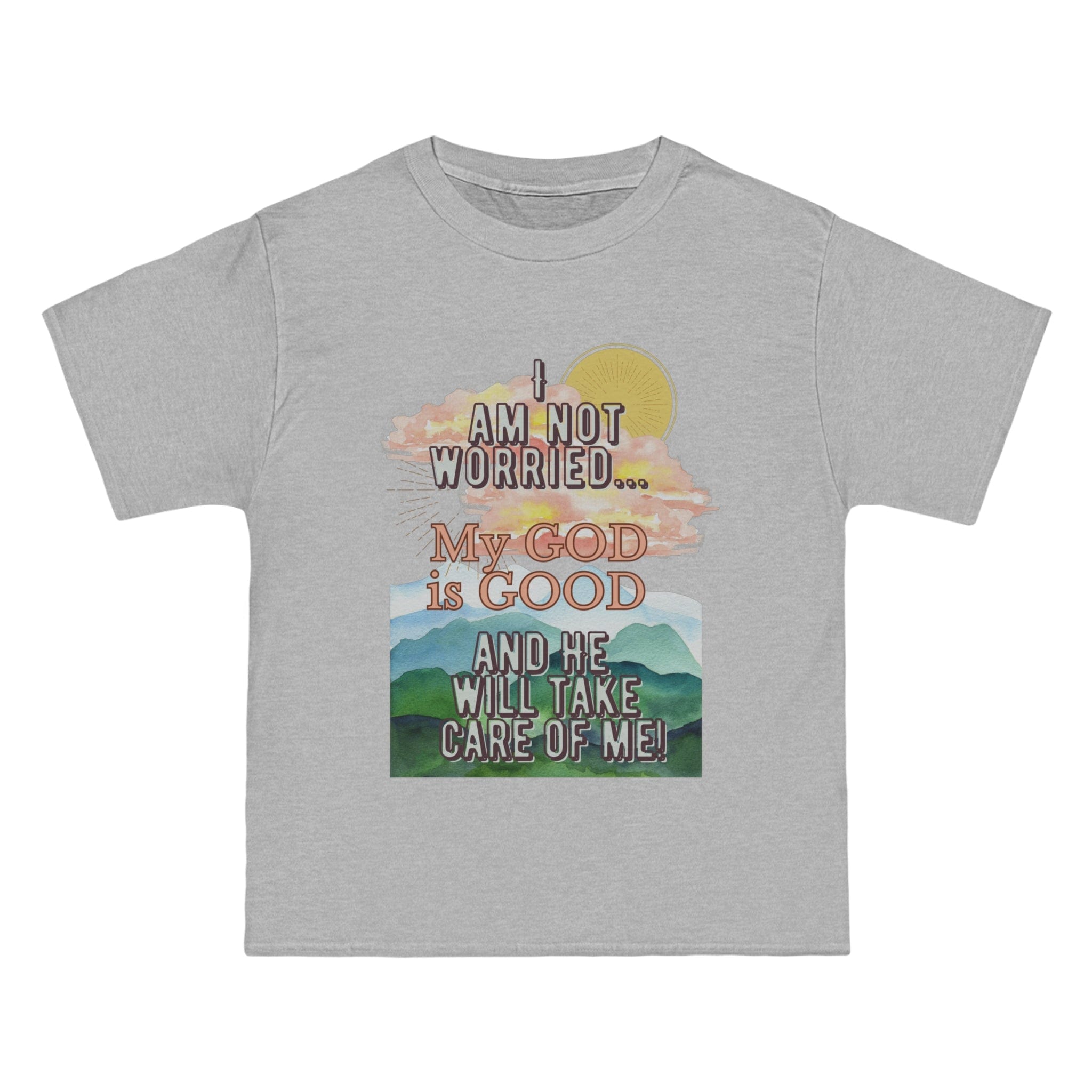 Printify T-Shirt Light Steel / S My God is Good - Short-Sleeve T-Shirt