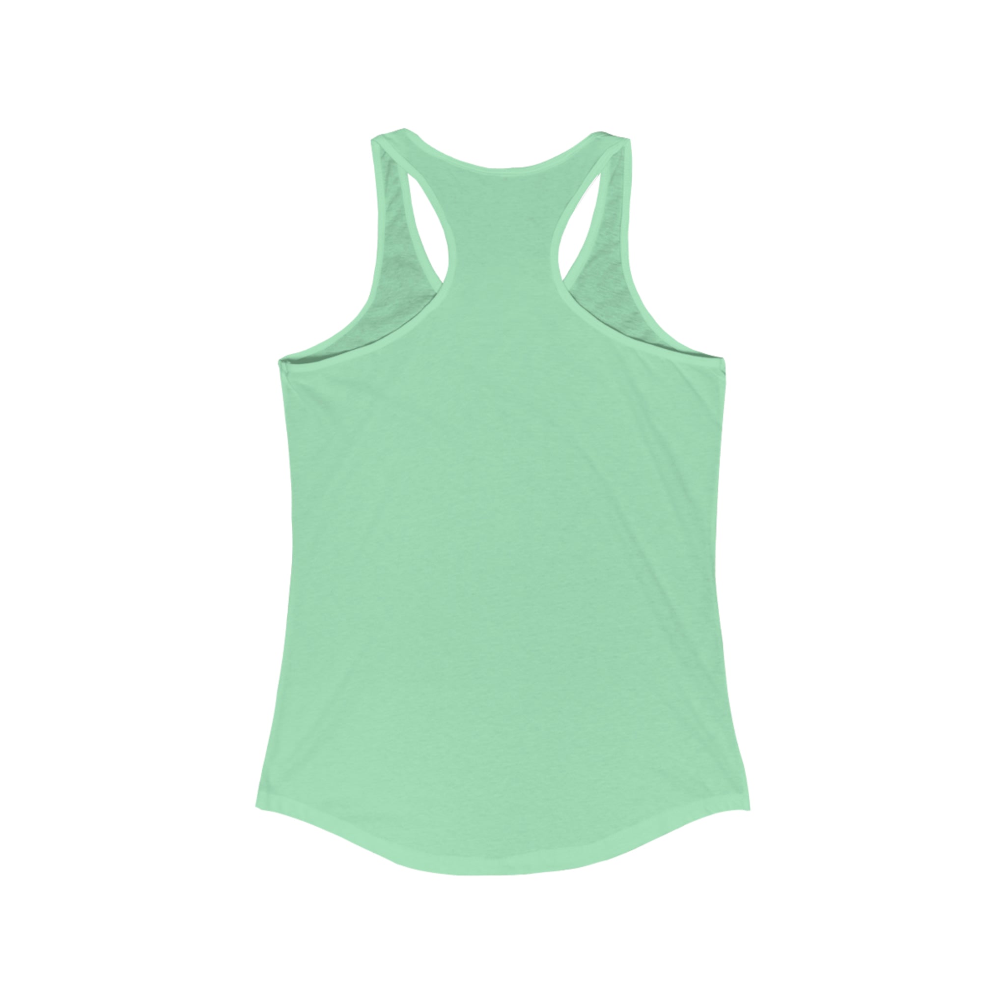 Printify Tank Top Dream, Believe, Achieve - Women's Ideal Racerback Tank