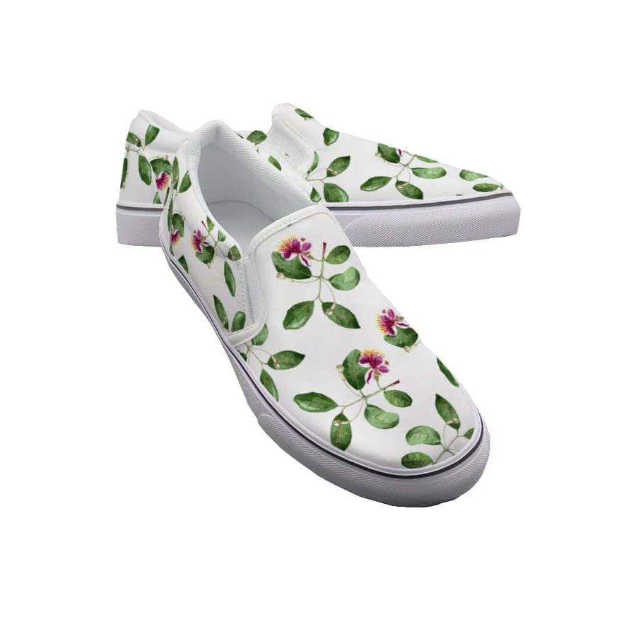 Yoycol White / US6(EUR36) Vine Divine - Women's Slip On Sneakers