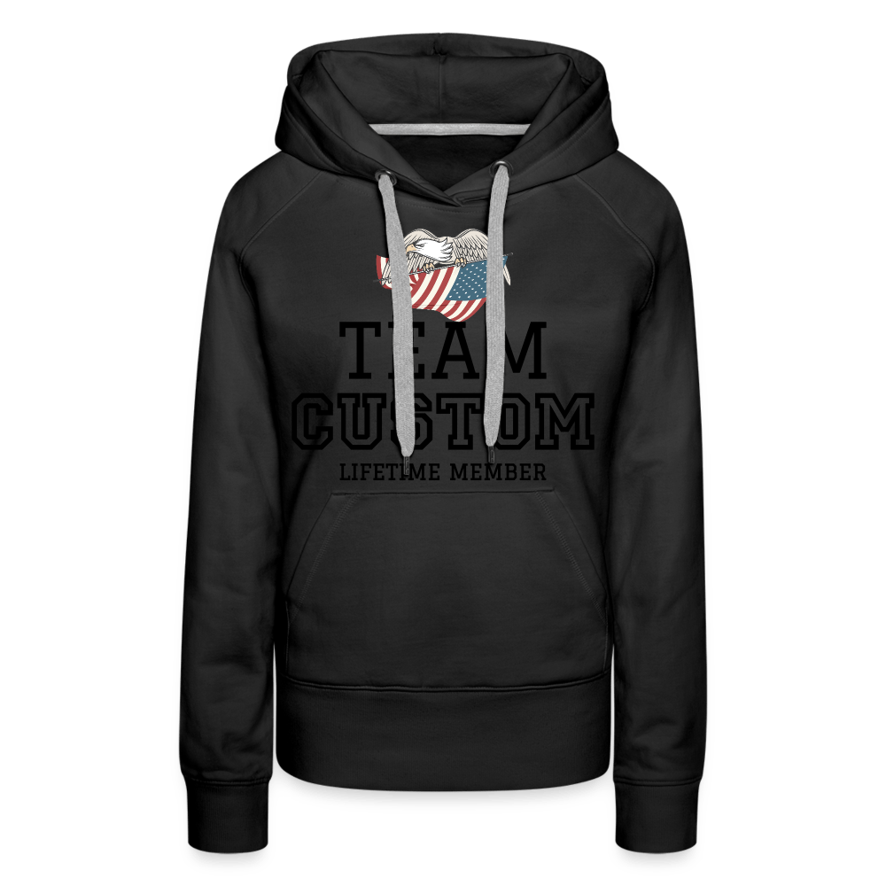 SPOD Women’s Premium Hoodie | Spreadshirt 444 black / S Family Team - Lifetime Member - Women’s Premium Hoodie
