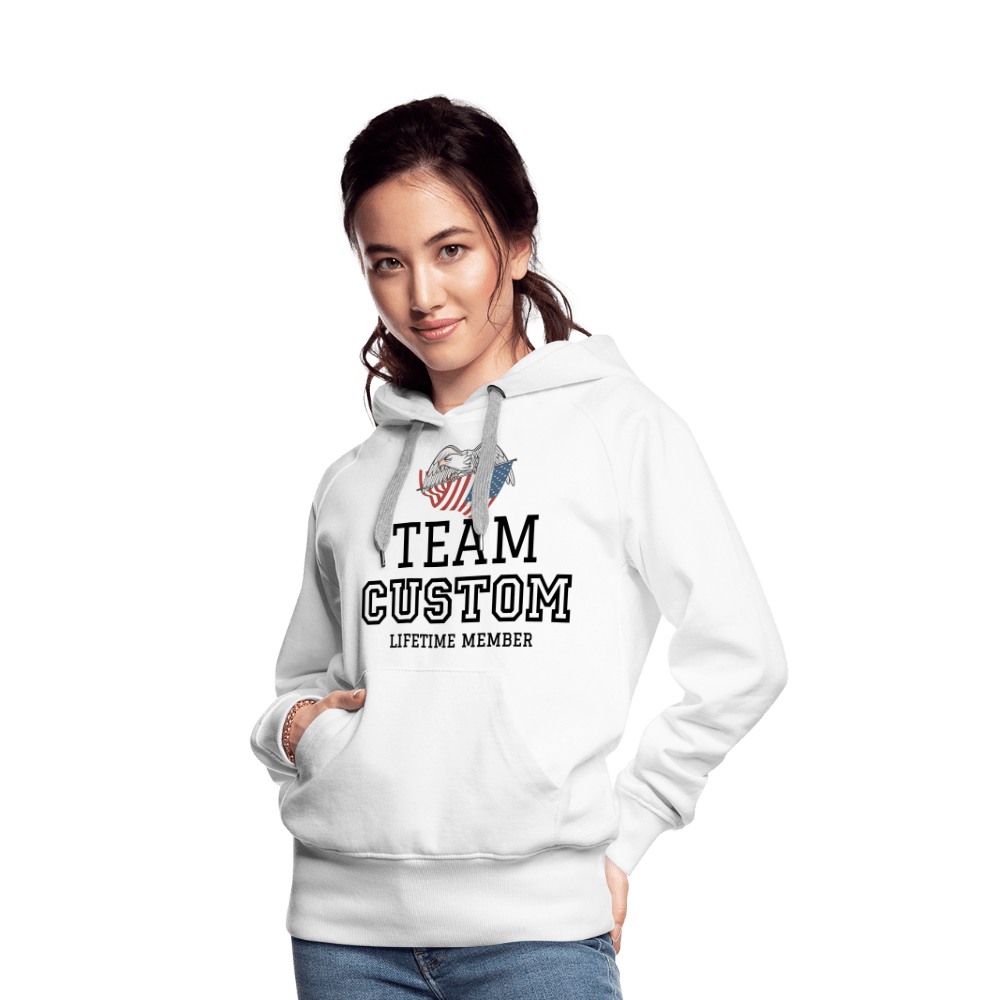 SPOD Women’s Premium Hoodie | Spreadshirt 444 white / S Family Team - Lifetime Member - Women’s Premium Hoodie