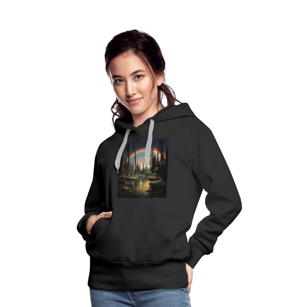 SPOD Women’s Premium Hoodie | Spreadshirt 444 Night Rainbow - Women’s Premium Hoodie