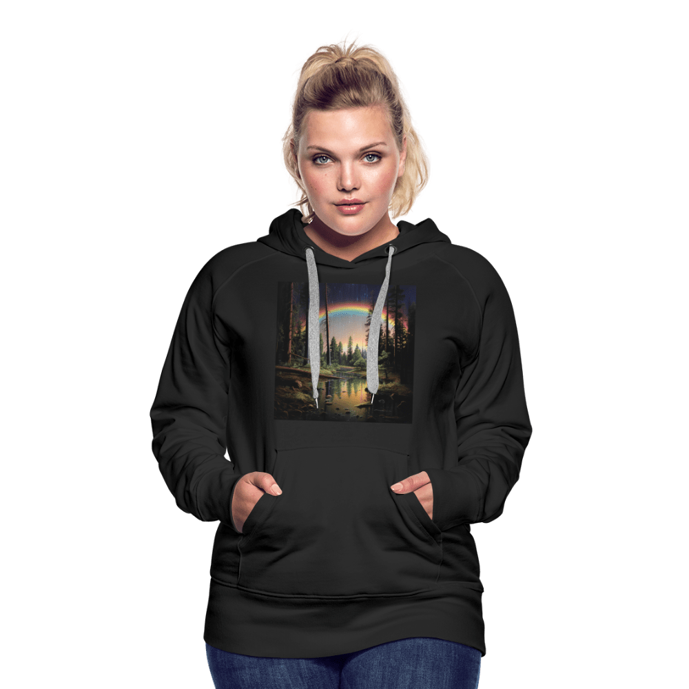 SPOD Women’s Premium Hoodie | Spreadshirt 444 Night Rainbow - Women’s Premium Hoodie