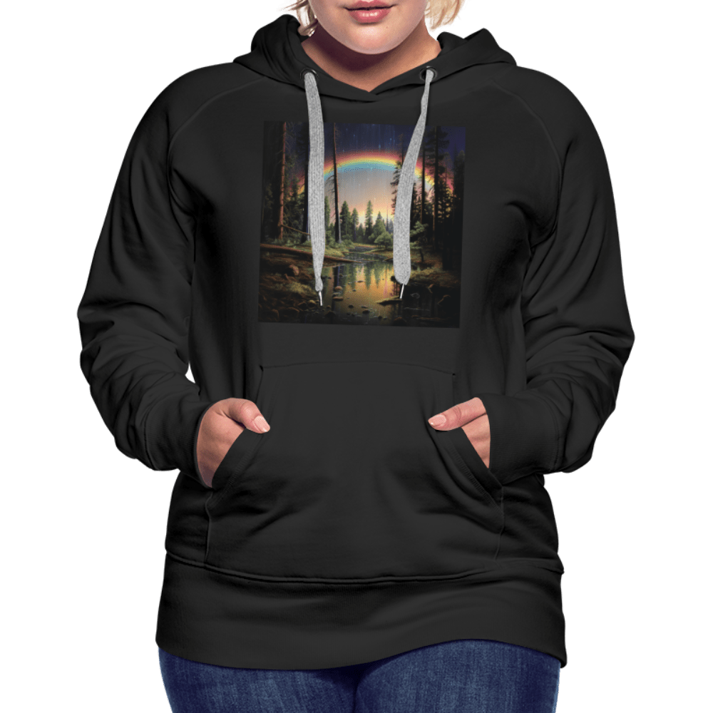 SPOD Women’s Premium Hoodie | Spreadshirt 444 Night Rainbow - Women’s Premium Hoodie