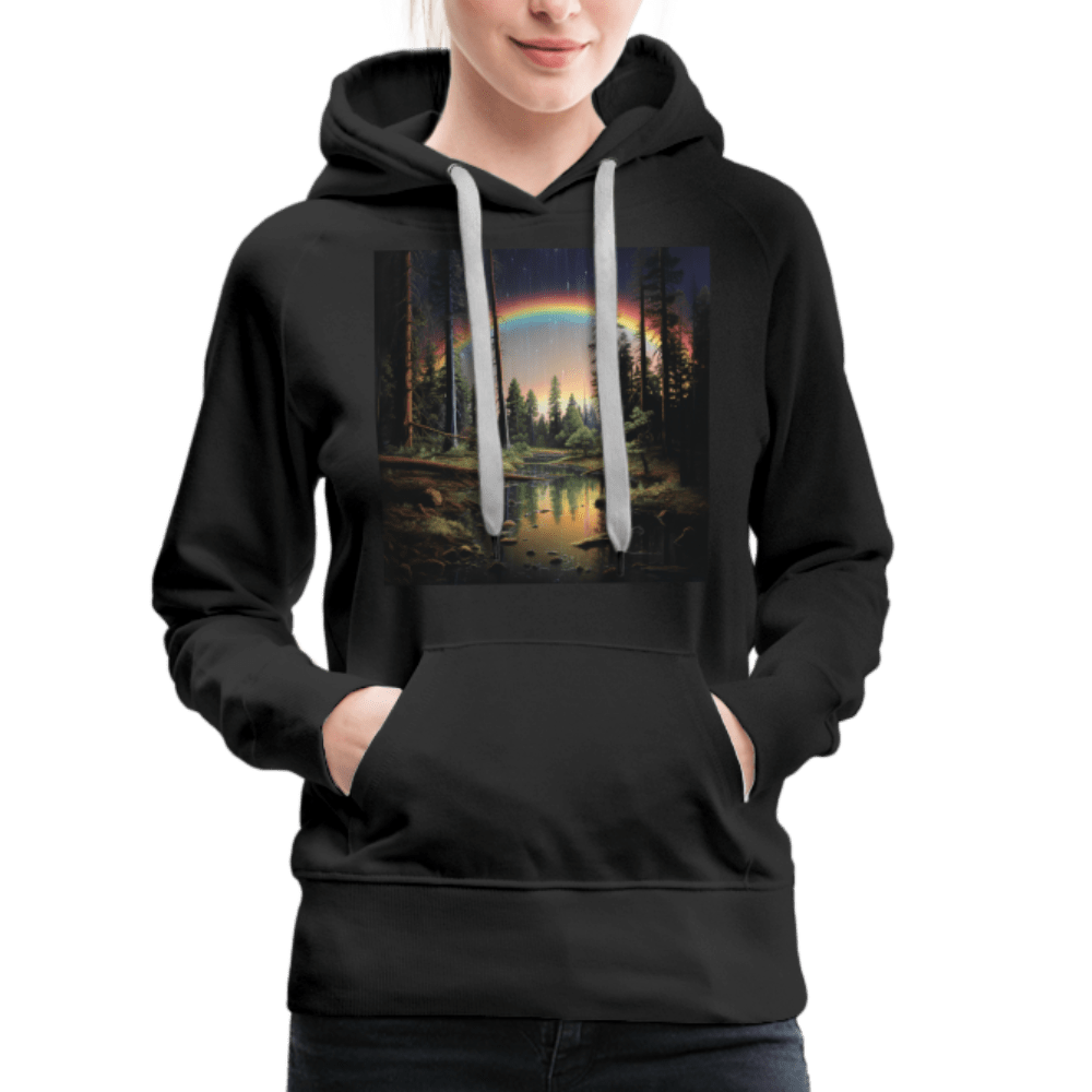 SPOD Women’s Premium Hoodie | Spreadshirt 444 Night Rainbow - Women’s Premium Hoodie